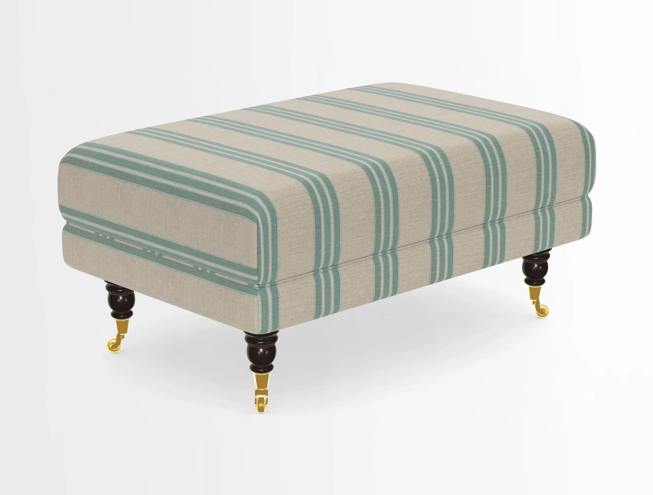 Alwinton Footstool in Osborne & Little Palazzo Pellestrina