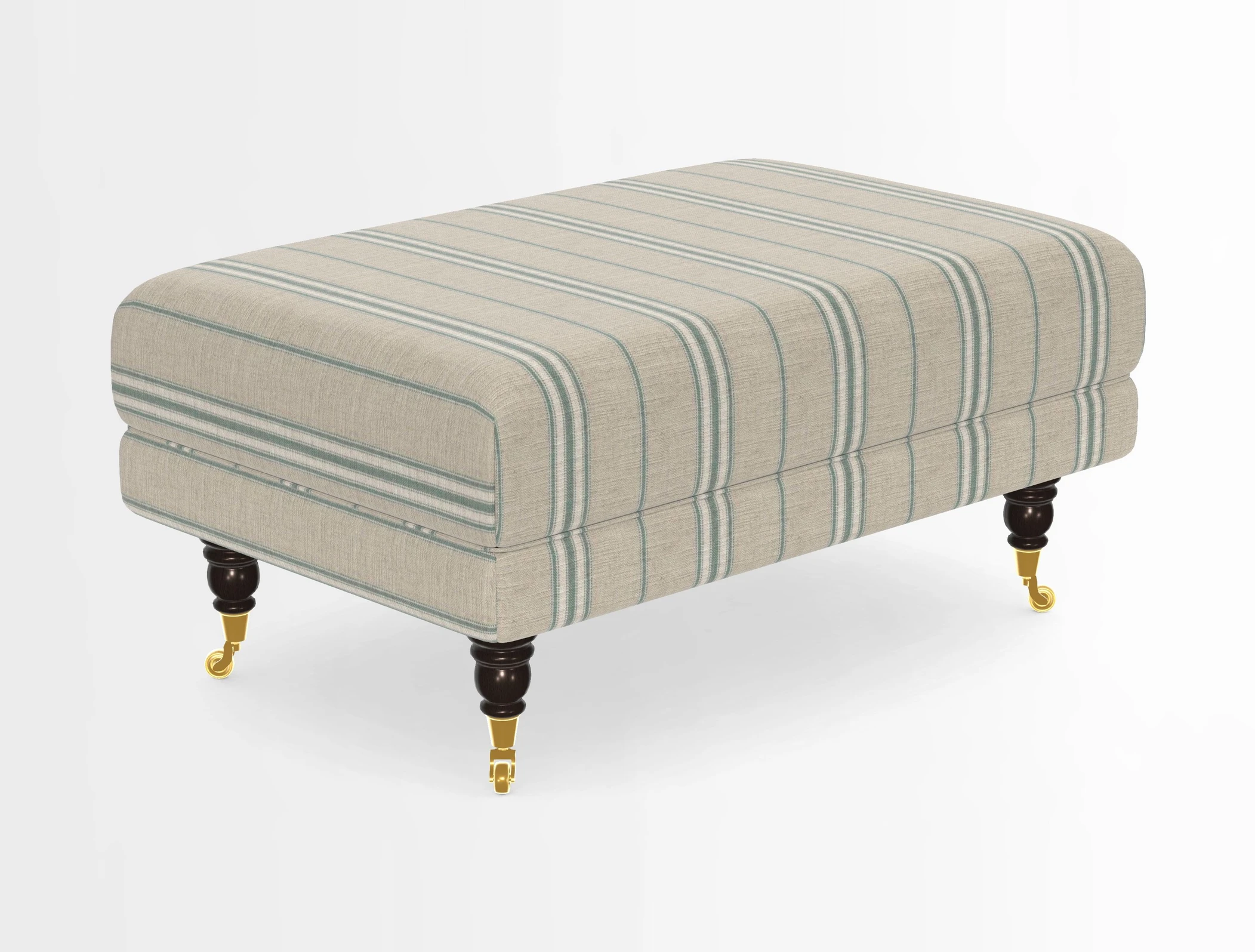 Alwinton Footstool in Osborne & Little Palazzo Pellestrina