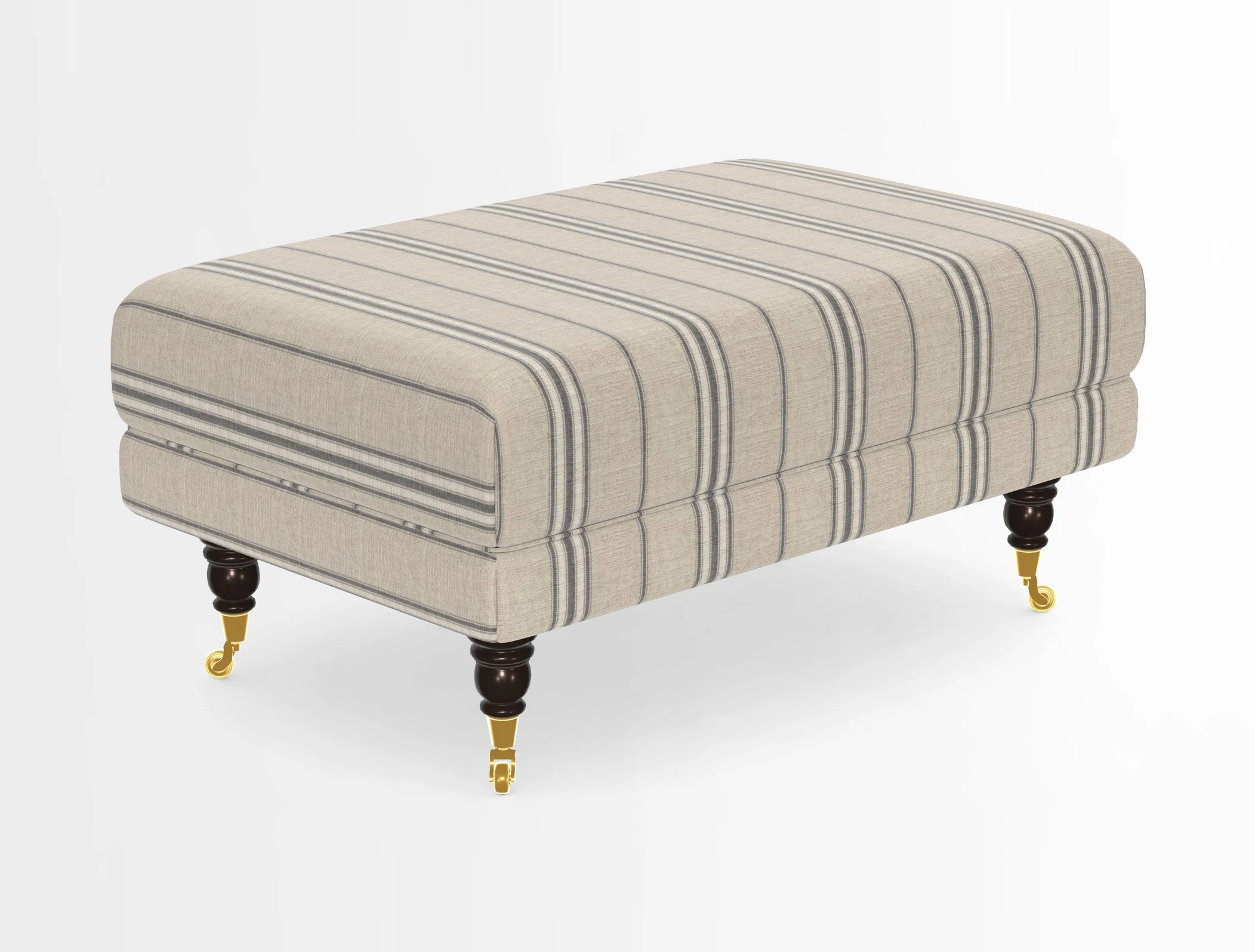 Alwinton Footstool in Osborne & Little Palazzo Pellestrina