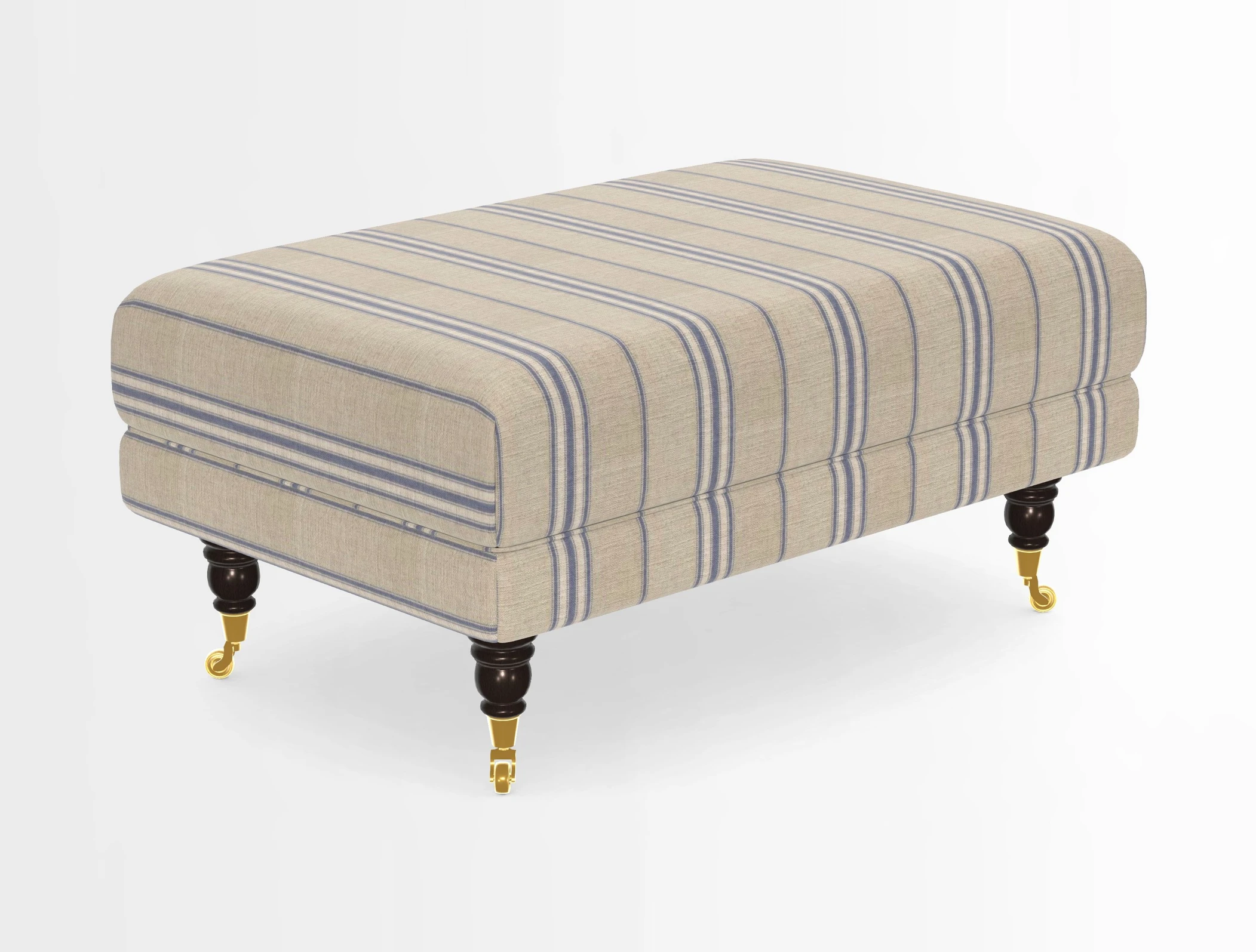 Alwinton Footstool in Osborne & Little Palazzo Pellestrina