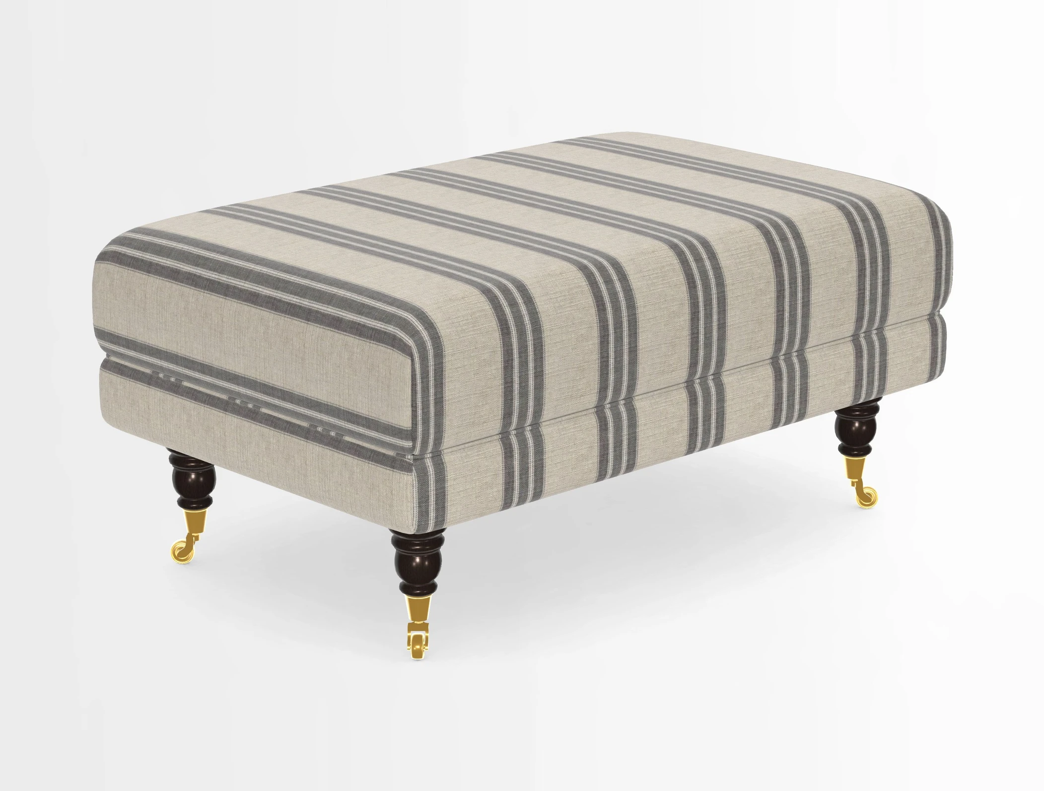Alwinton Footstool in Osborne & Little Palazzo Pellestrina
