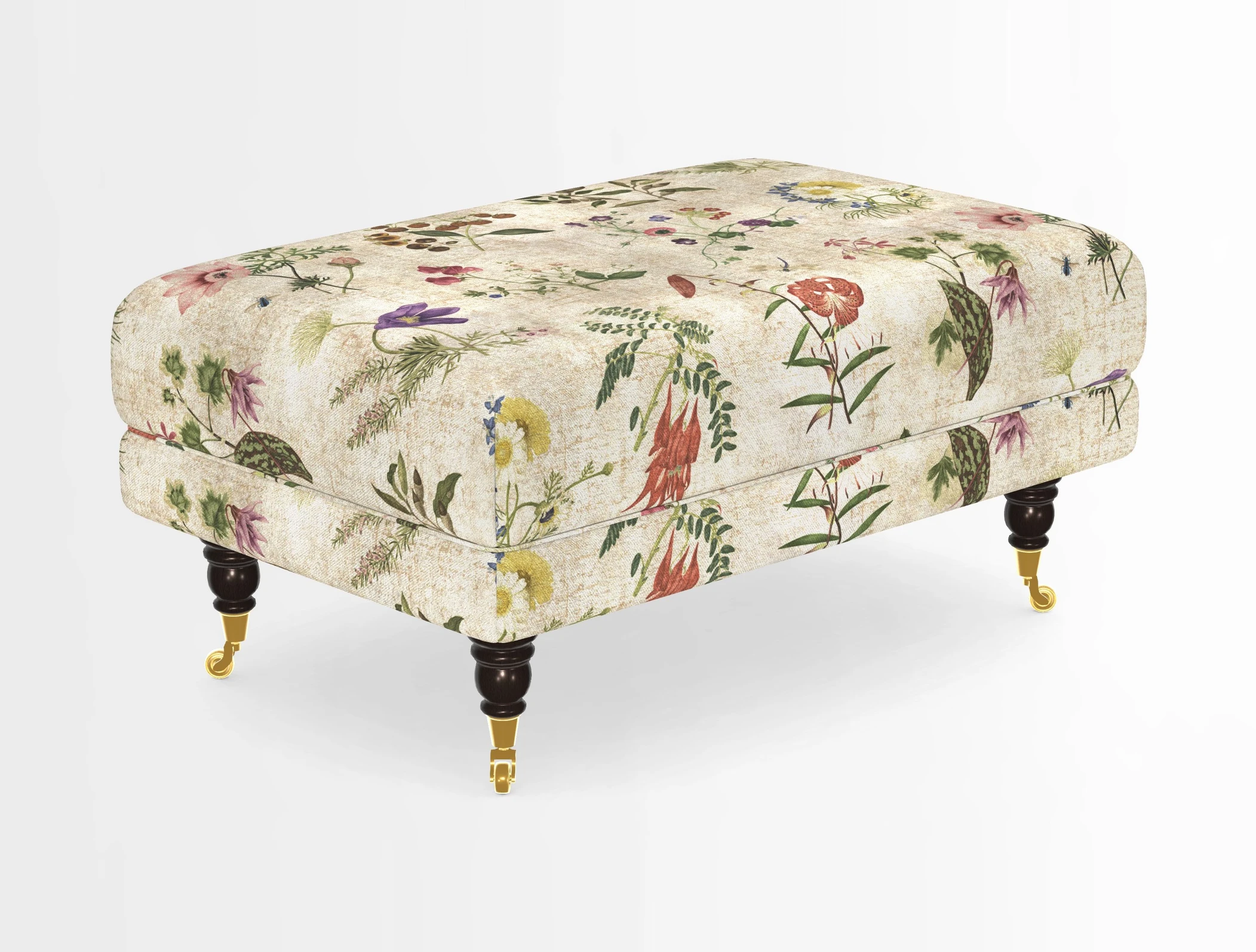 Alwinton Footstool in Osborne & Little Palazzo Pellestrina