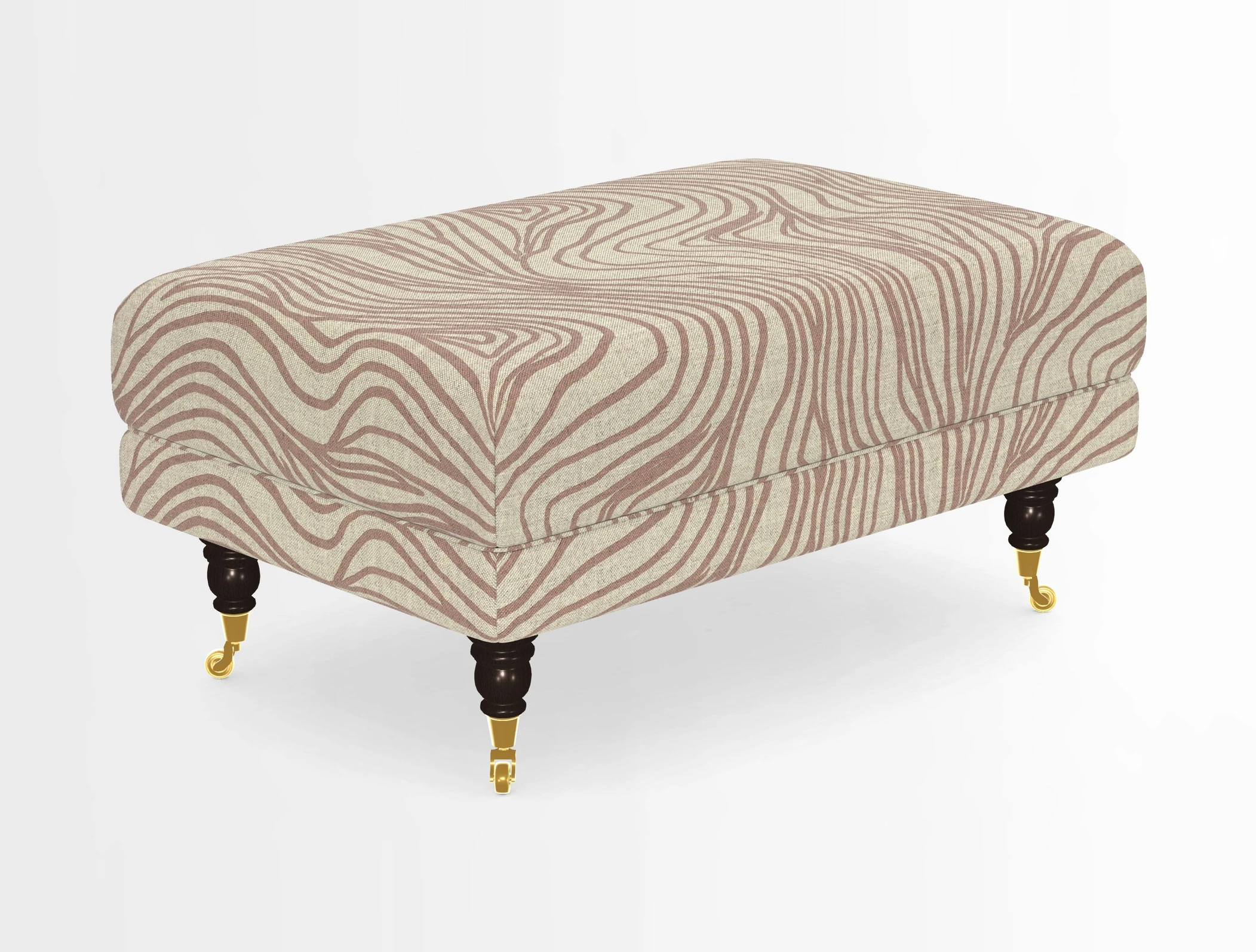 Alwinton Footstool in Osborne & Little Palazzo Pellestrina
