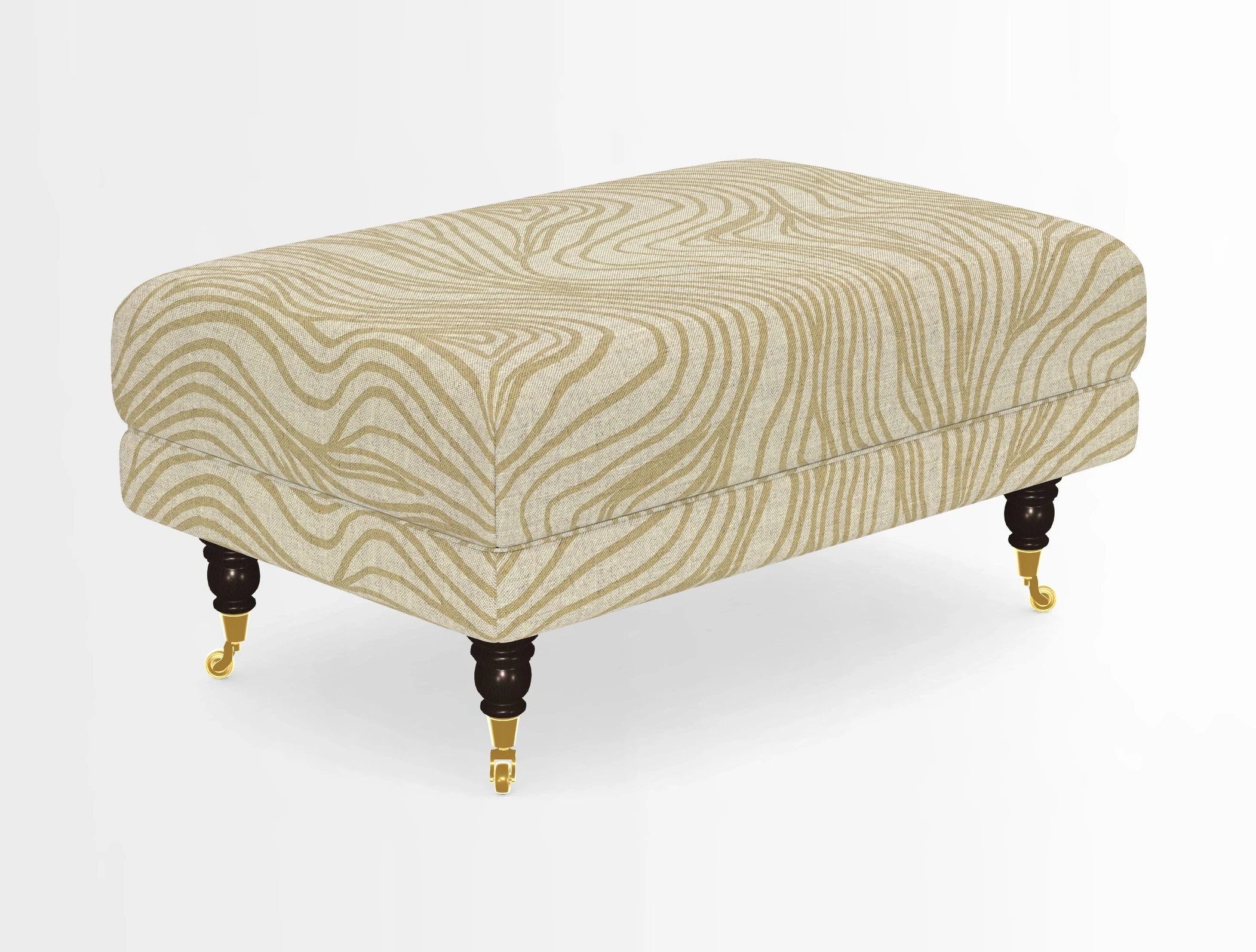 Alwinton Footstool in Osborne & Little Palazzo Pellestrina