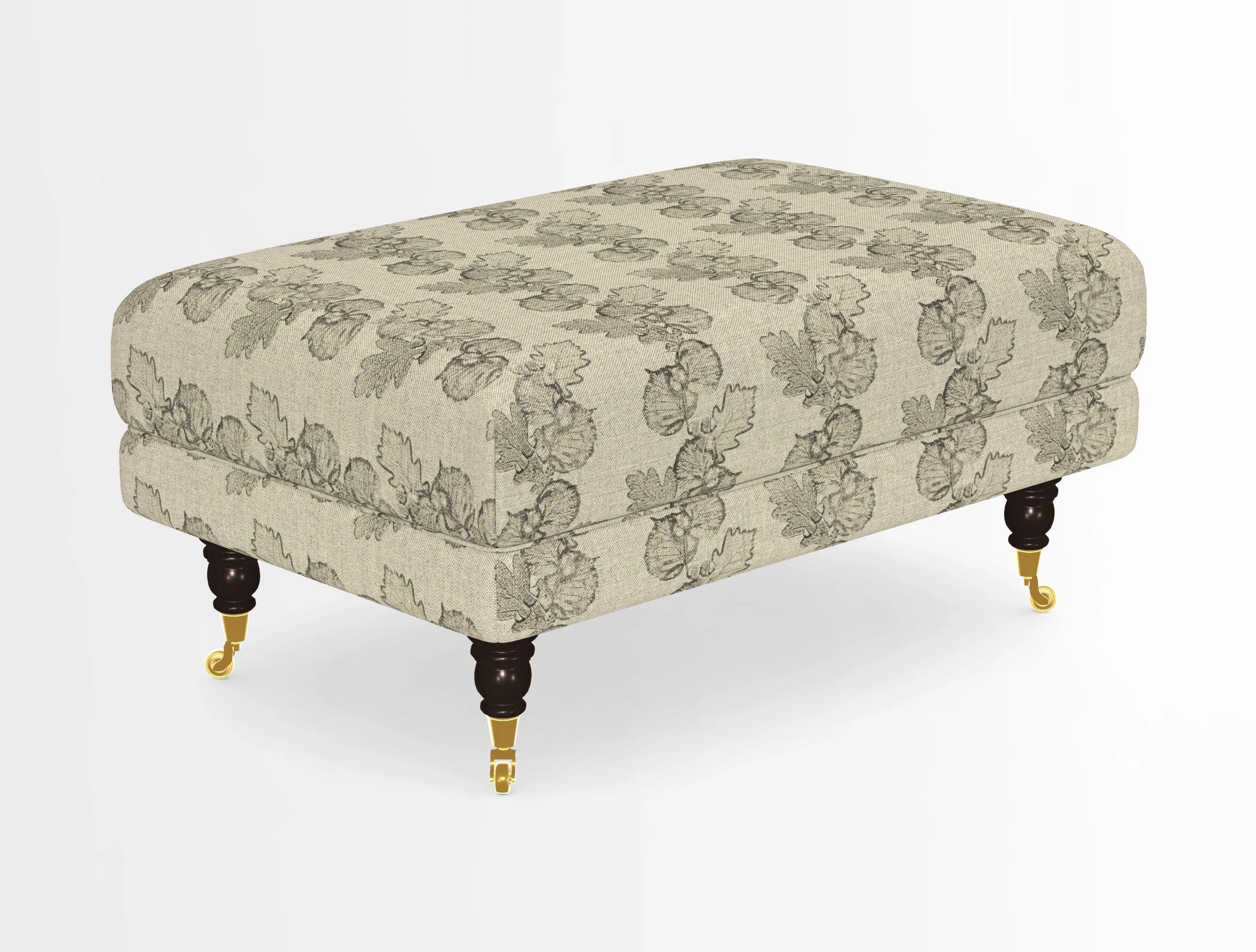 Alwinton Footstool in Osborne & Little Palazzo Pellestrina