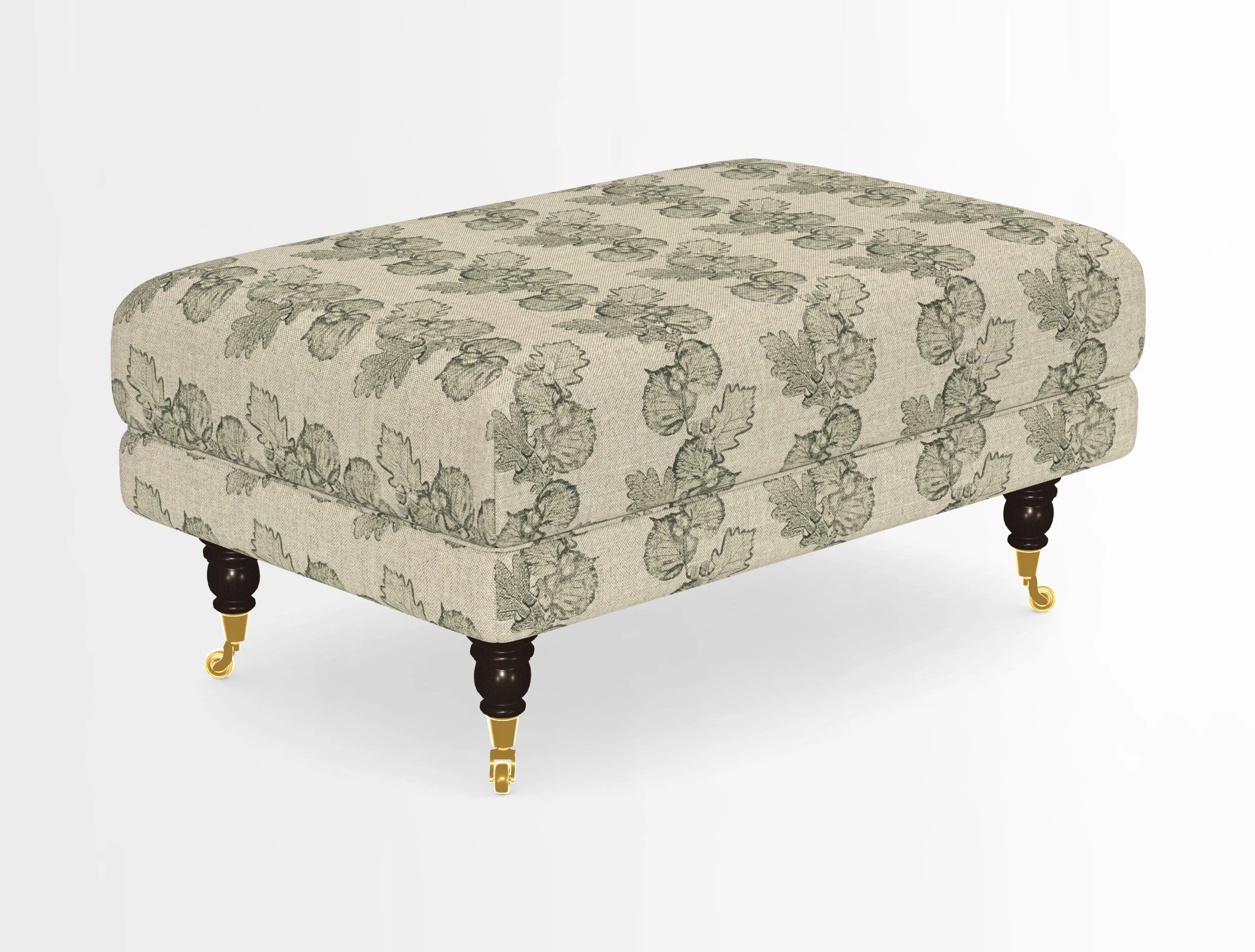 Alwinton Footstool in Osborne & Little Palazzo Pellestrina