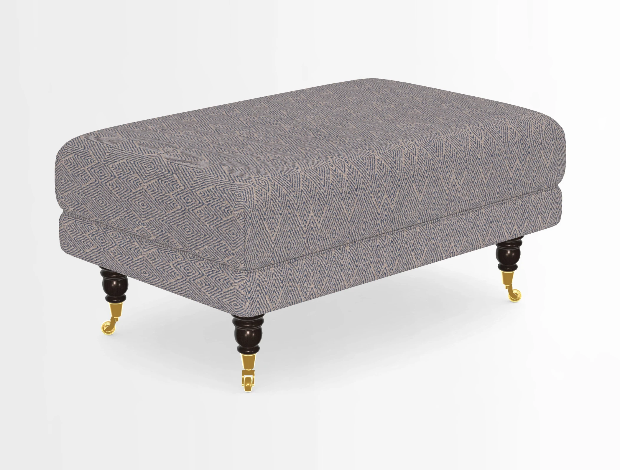 Alwinton Footstool in Osborne & Little Palazzo Pellestrina