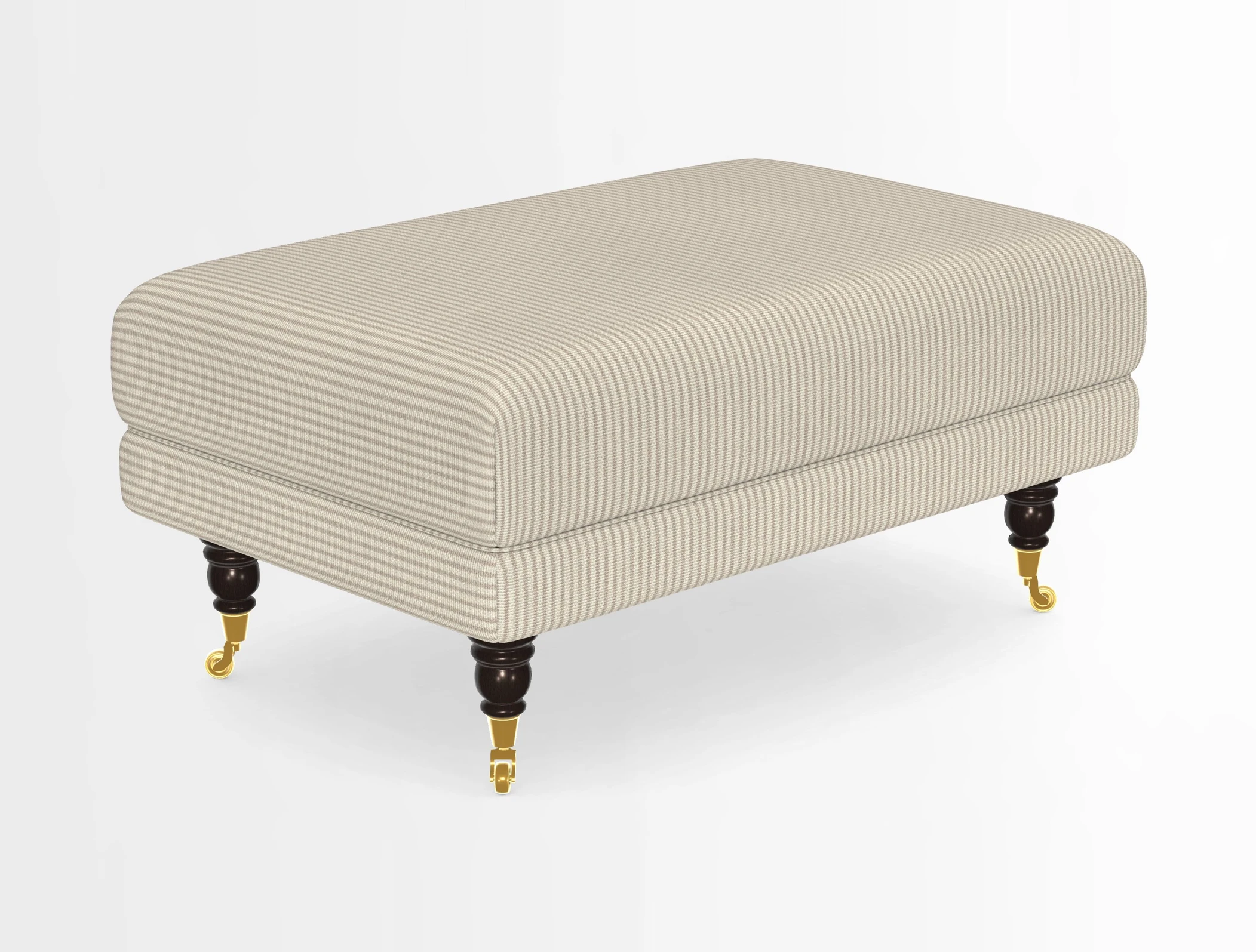 Alwinton Footstool in Osborne & Little Palazzo Pellestrina