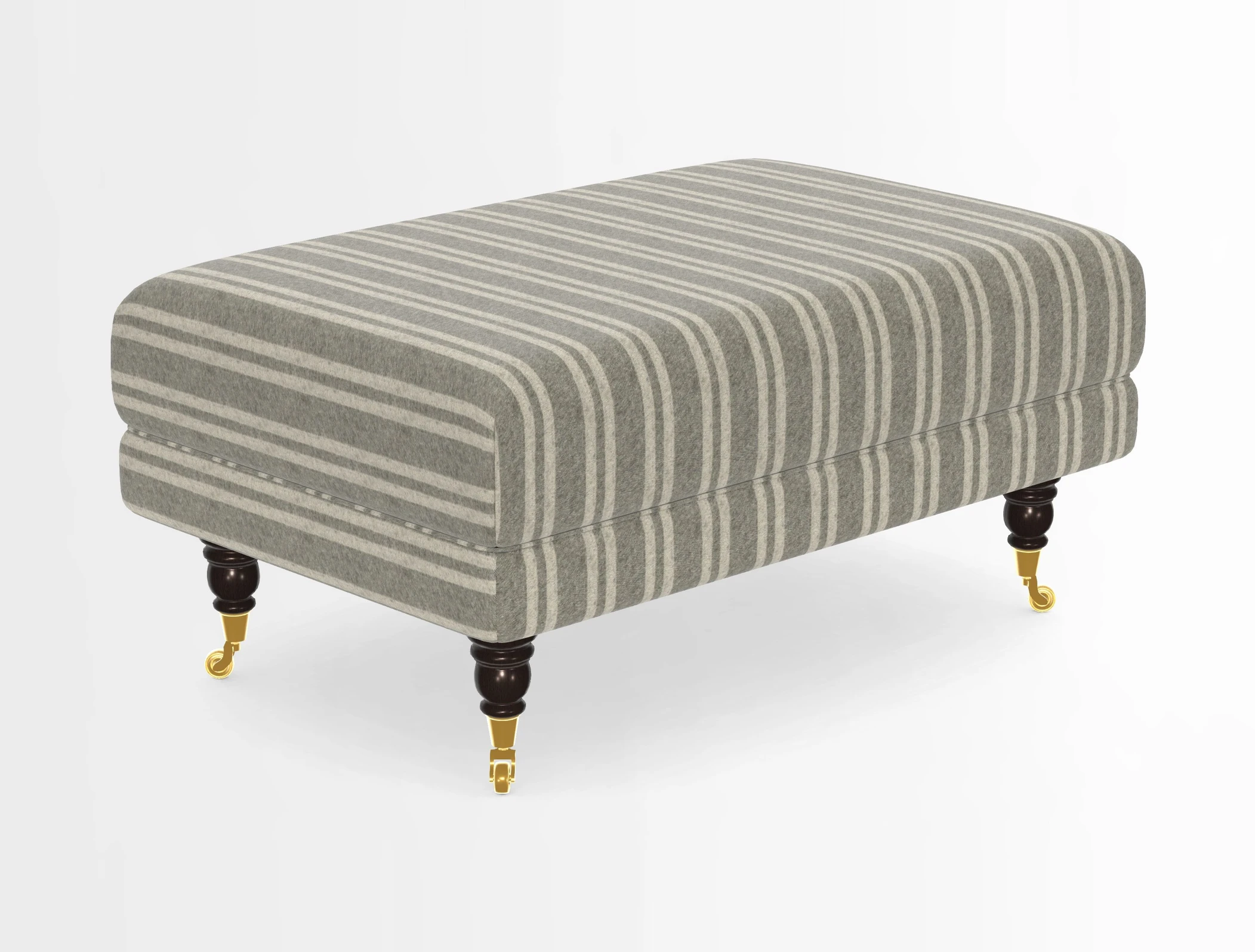 Alwinton Footstool in Osborne & Little Palazzo Pellestrina