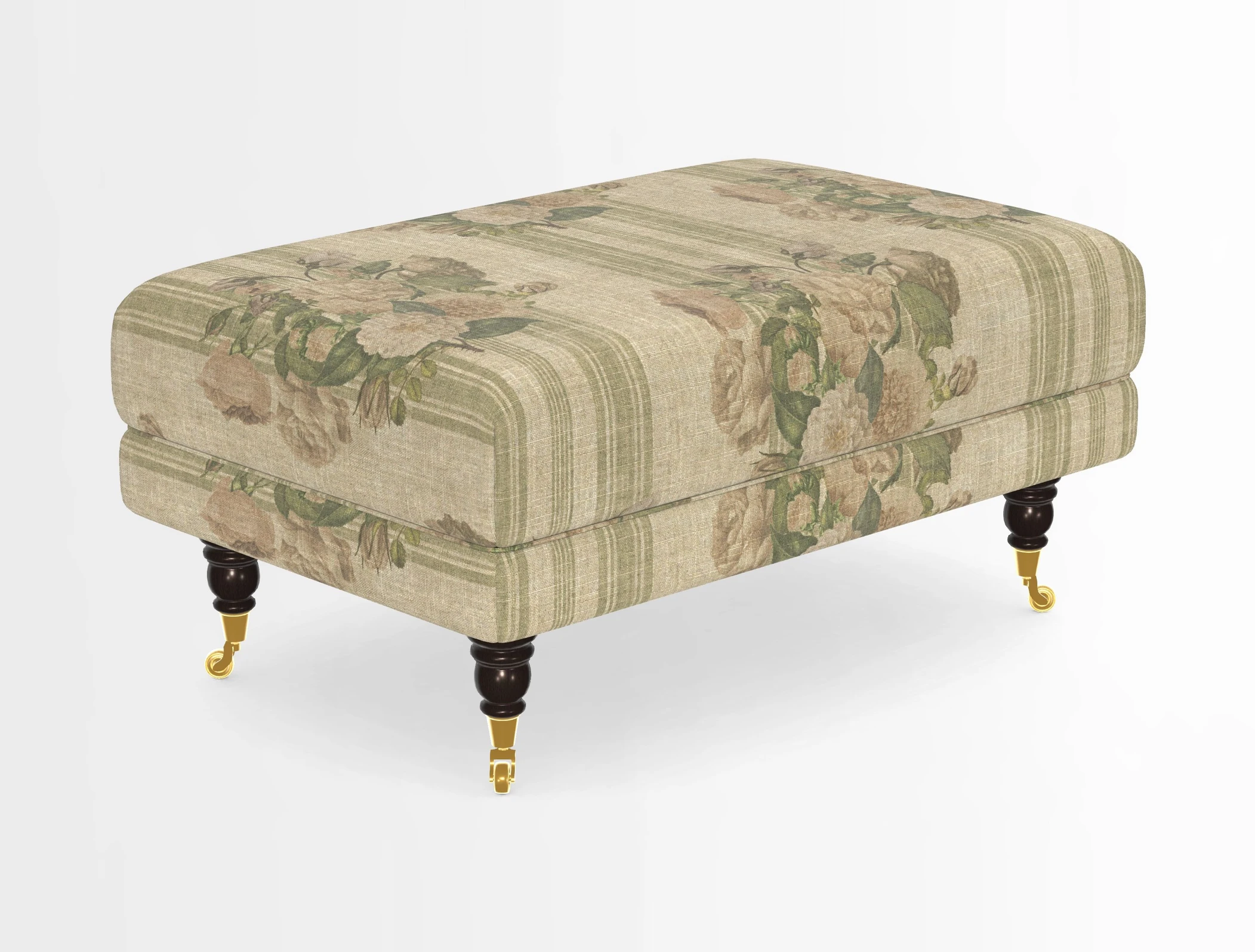 Alwinton Footstool in Osborne & Little Palazzo Pellestrina