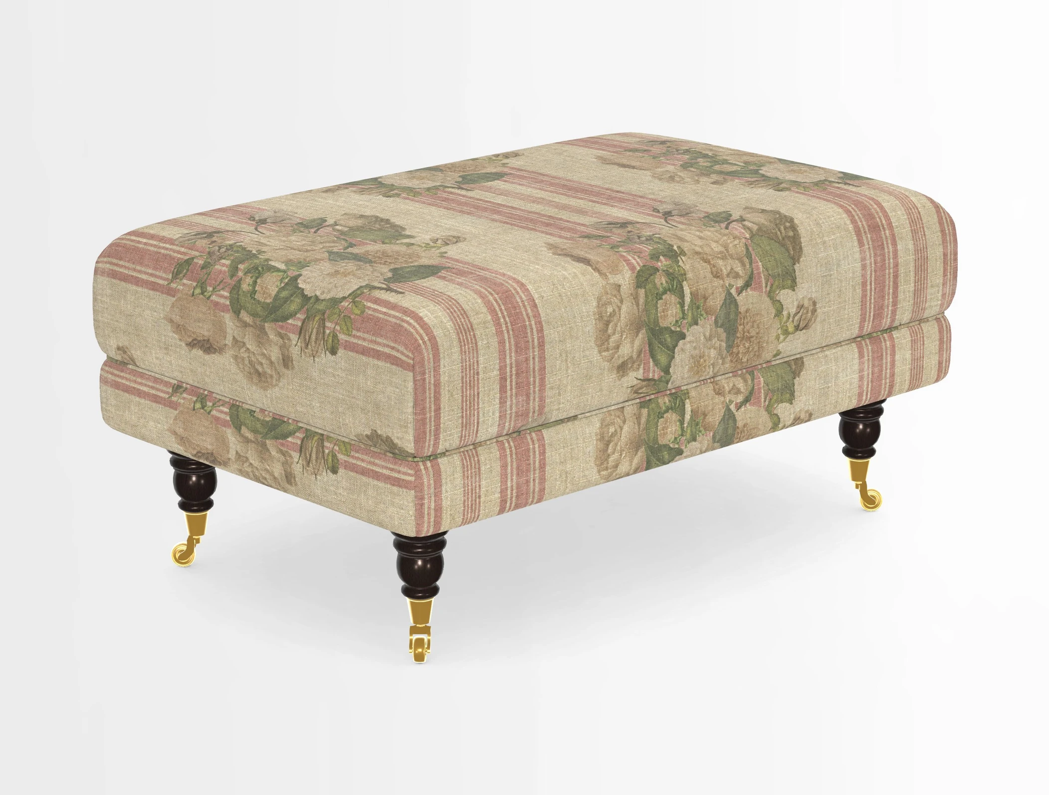 Alwinton Footstool in Osborne & Little Palazzo Pellestrina