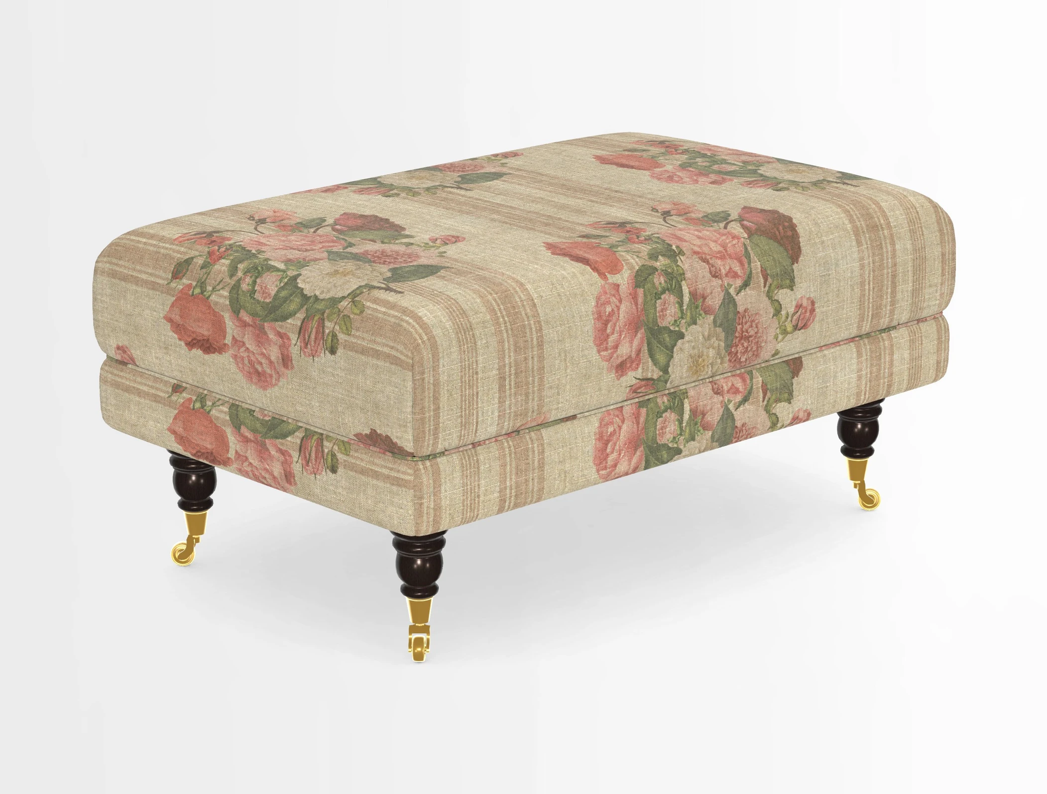 Alwinton Footstool in Osborne & Little Palazzo Pellestrina