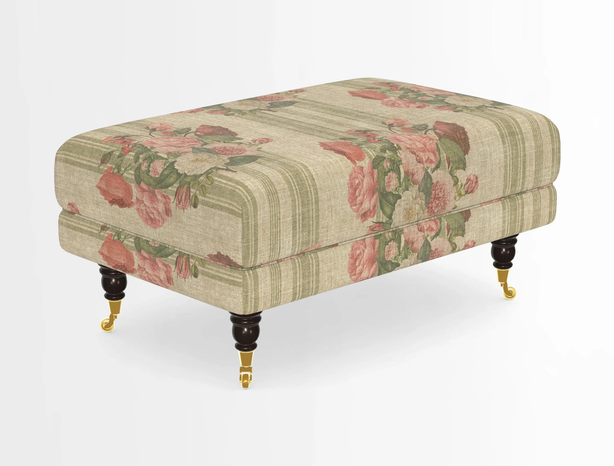 Alwinton Footstool in Osborne & Little Palazzo Pellestrina