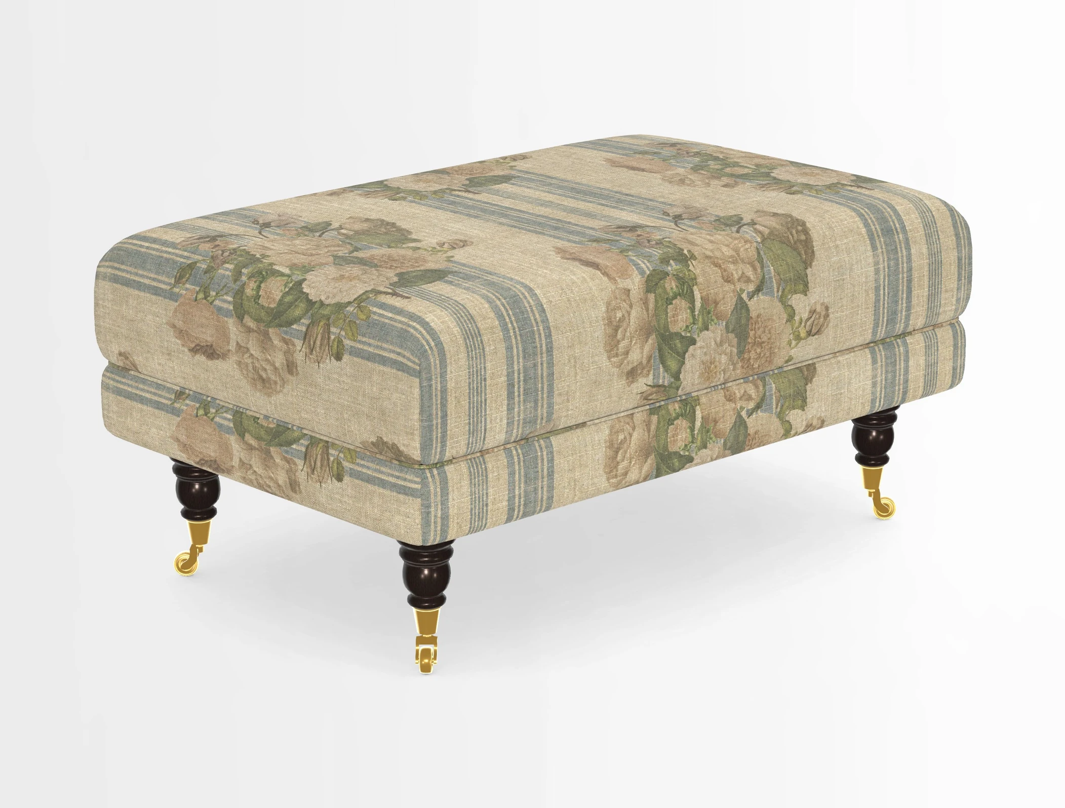Alwinton Footstool in Osborne & Little Palazzo Pellestrina