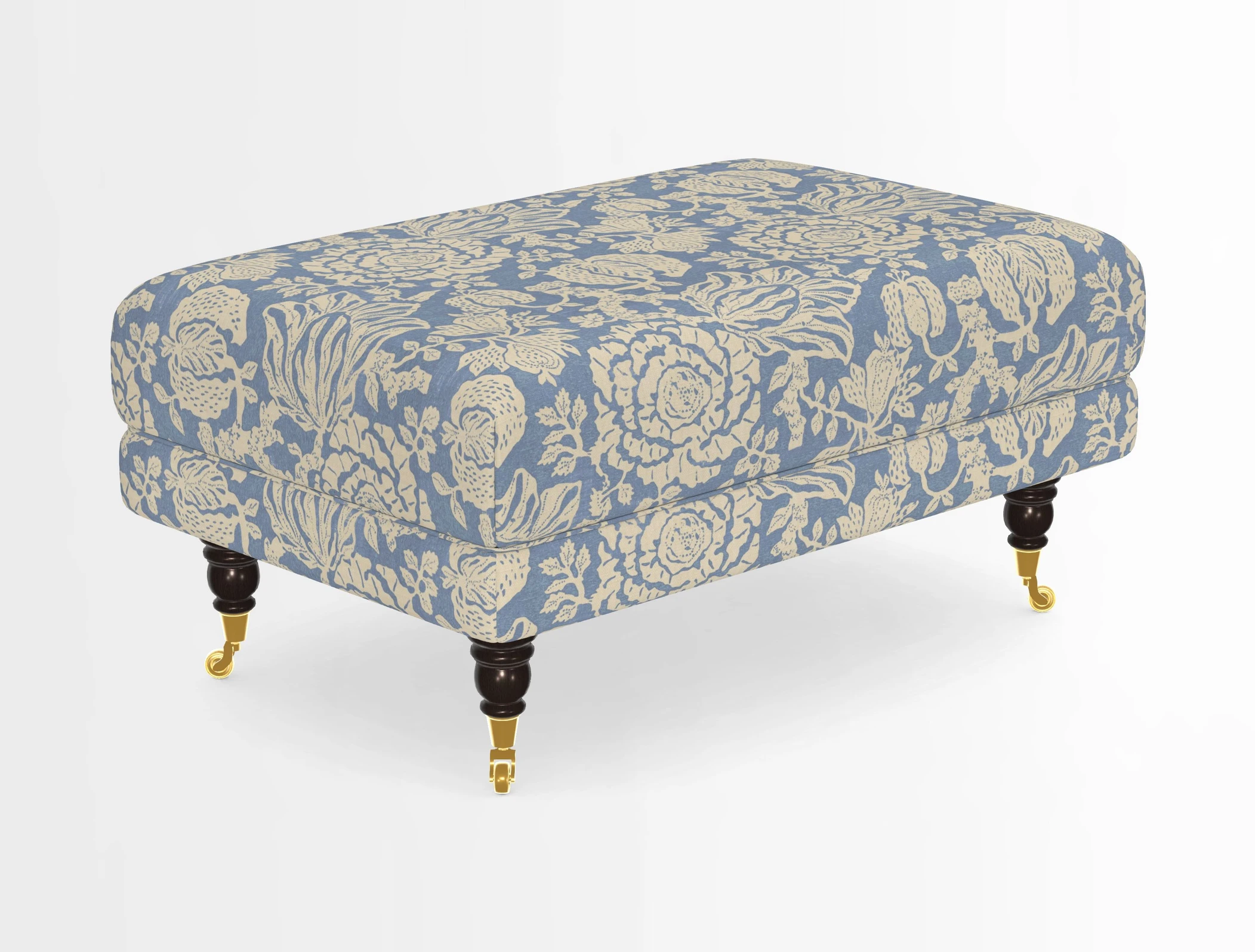 Alwinton Footstool in Osborne & Little Palazzo Pellestrina