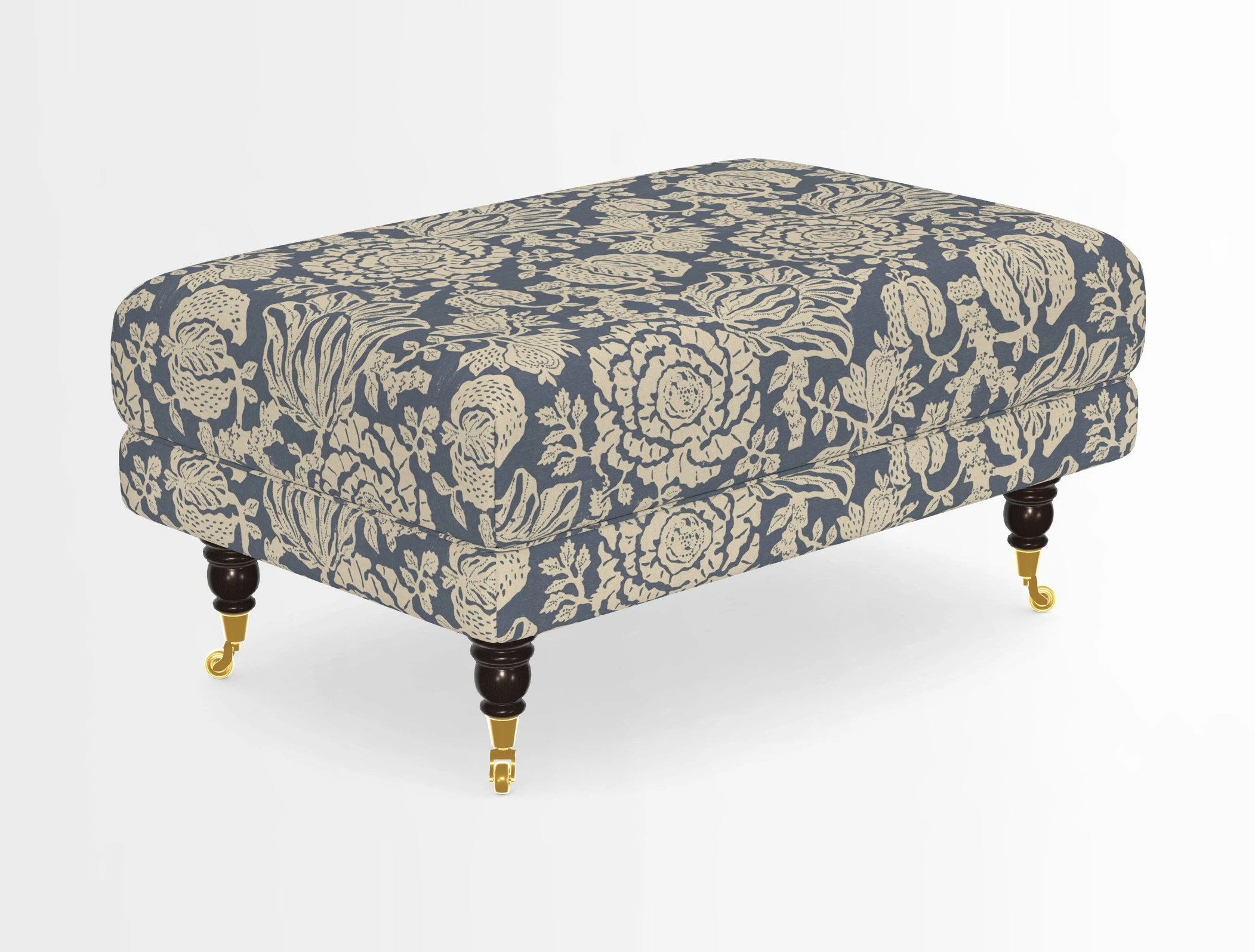 Alwinton Footstool in Osborne & Little Palazzo Pellestrina