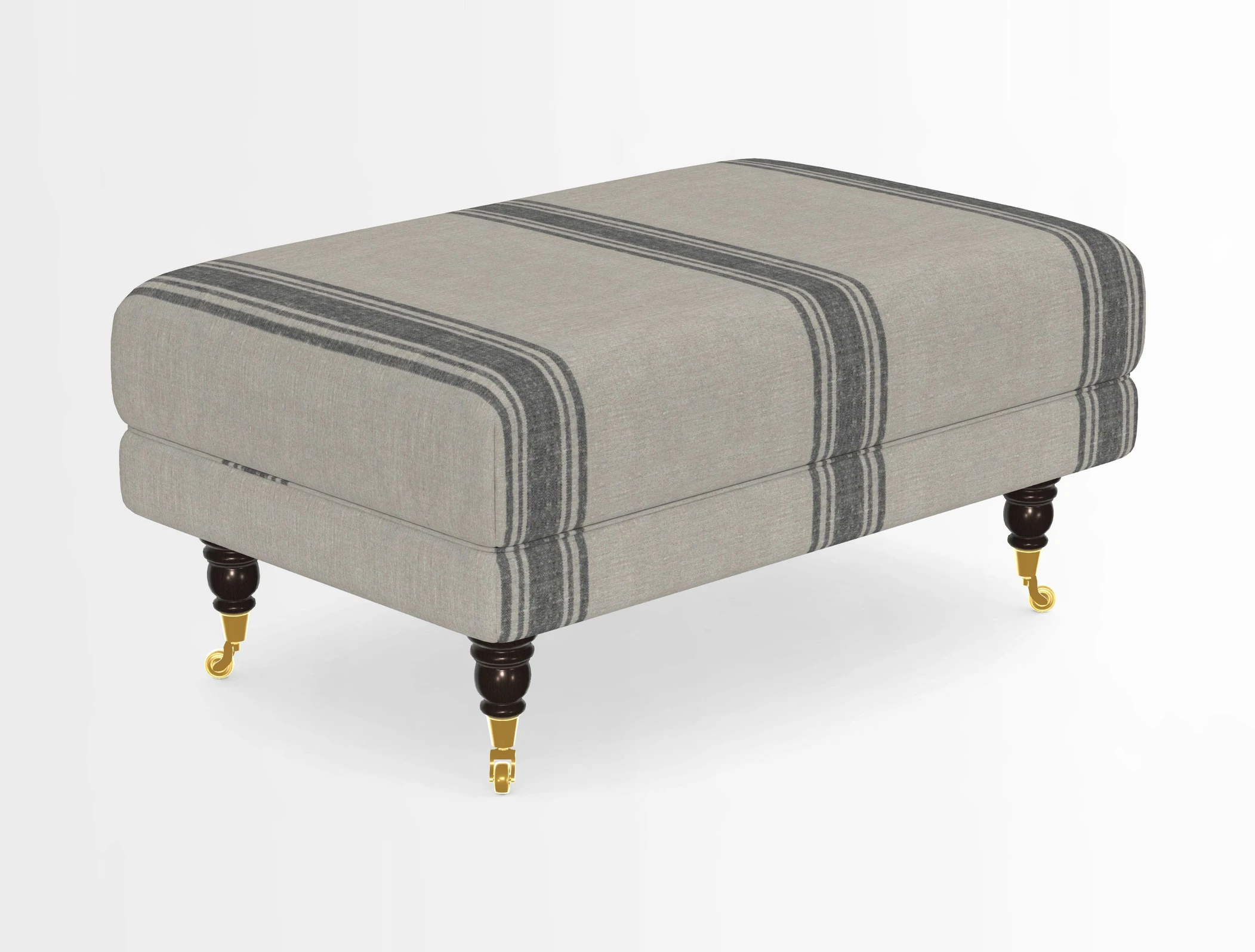 Alwinton Footstool in Osborne & Little Palazzo Pellestrina
