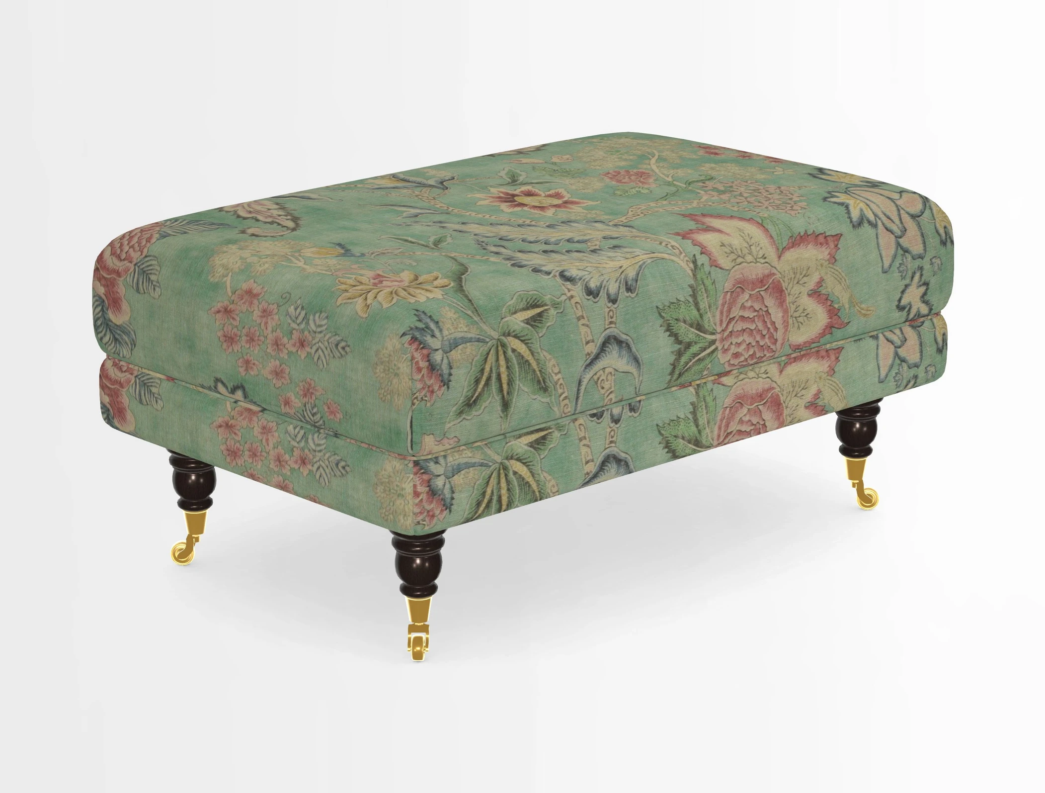 Alwinton Footstool in Osborne & Little Palazzo Pellestrina