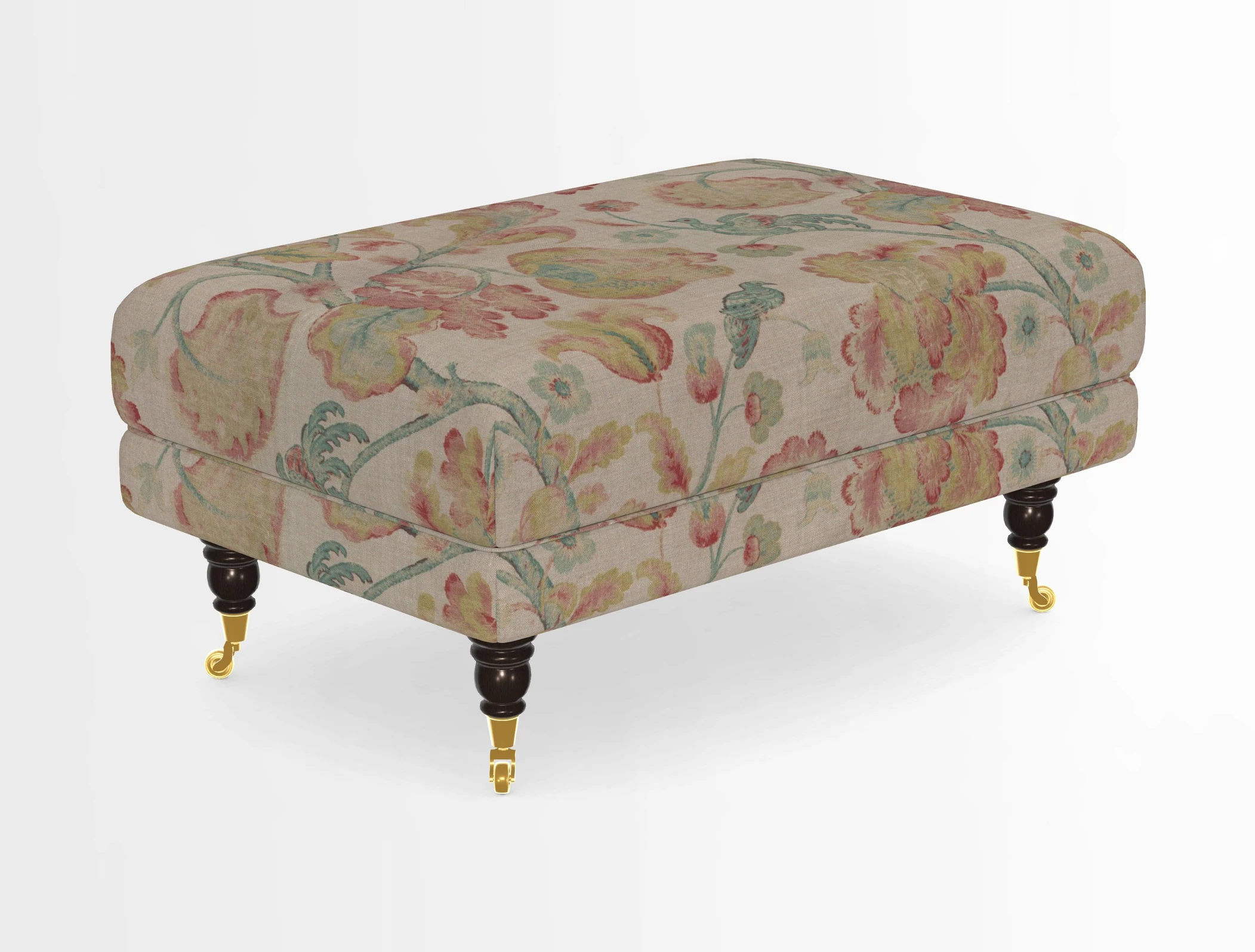 Alwinton Footstool in Osborne & Little Palazzo Pellestrina