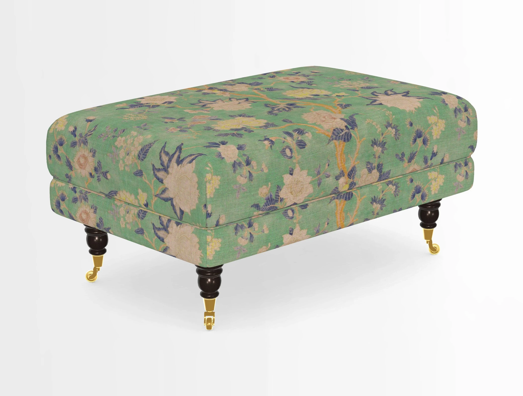 Alwinton Footstool in Osborne & Little Palazzo Pellestrina