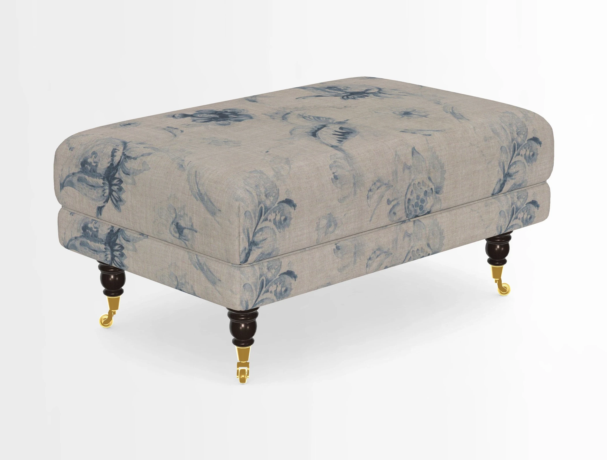 Alwinton Footstool in Osborne & Little Palazzo Pellestrina