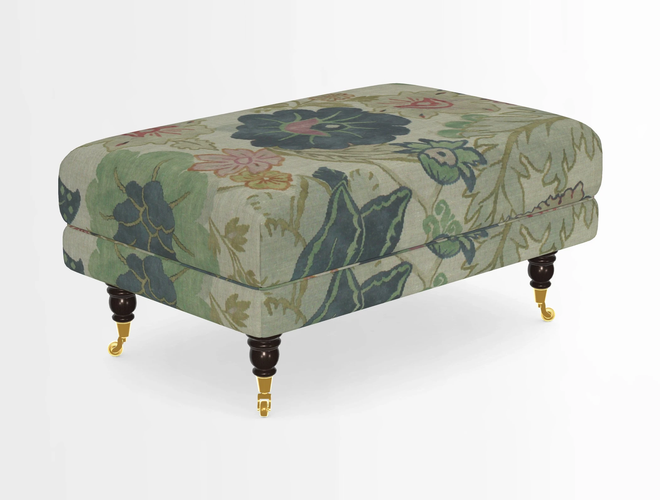 Alwinton Footstool in Osborne & Little Palazzo Pellestrina