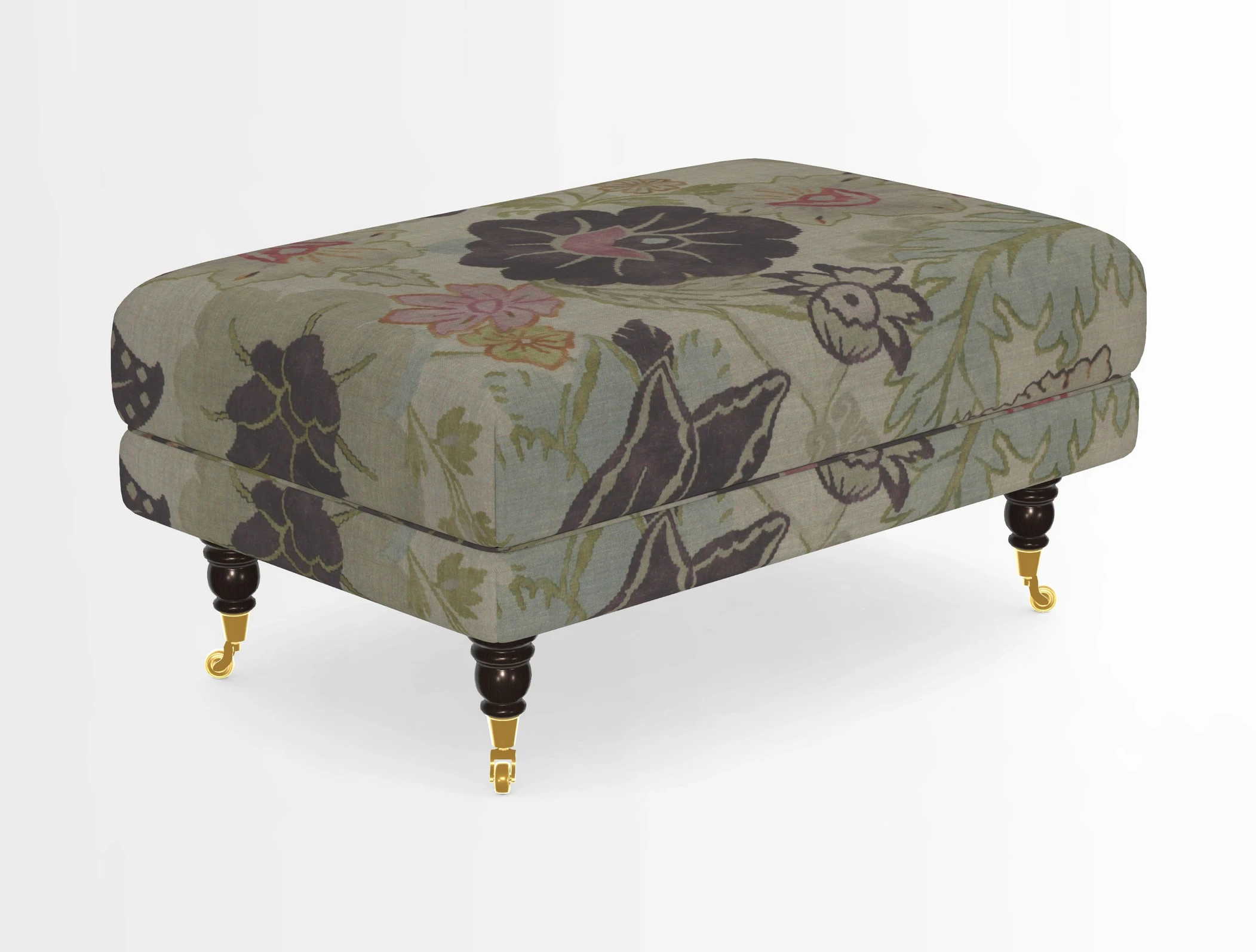 Alwinton Footstool in Osborne & Little Palazzo Pellestrina