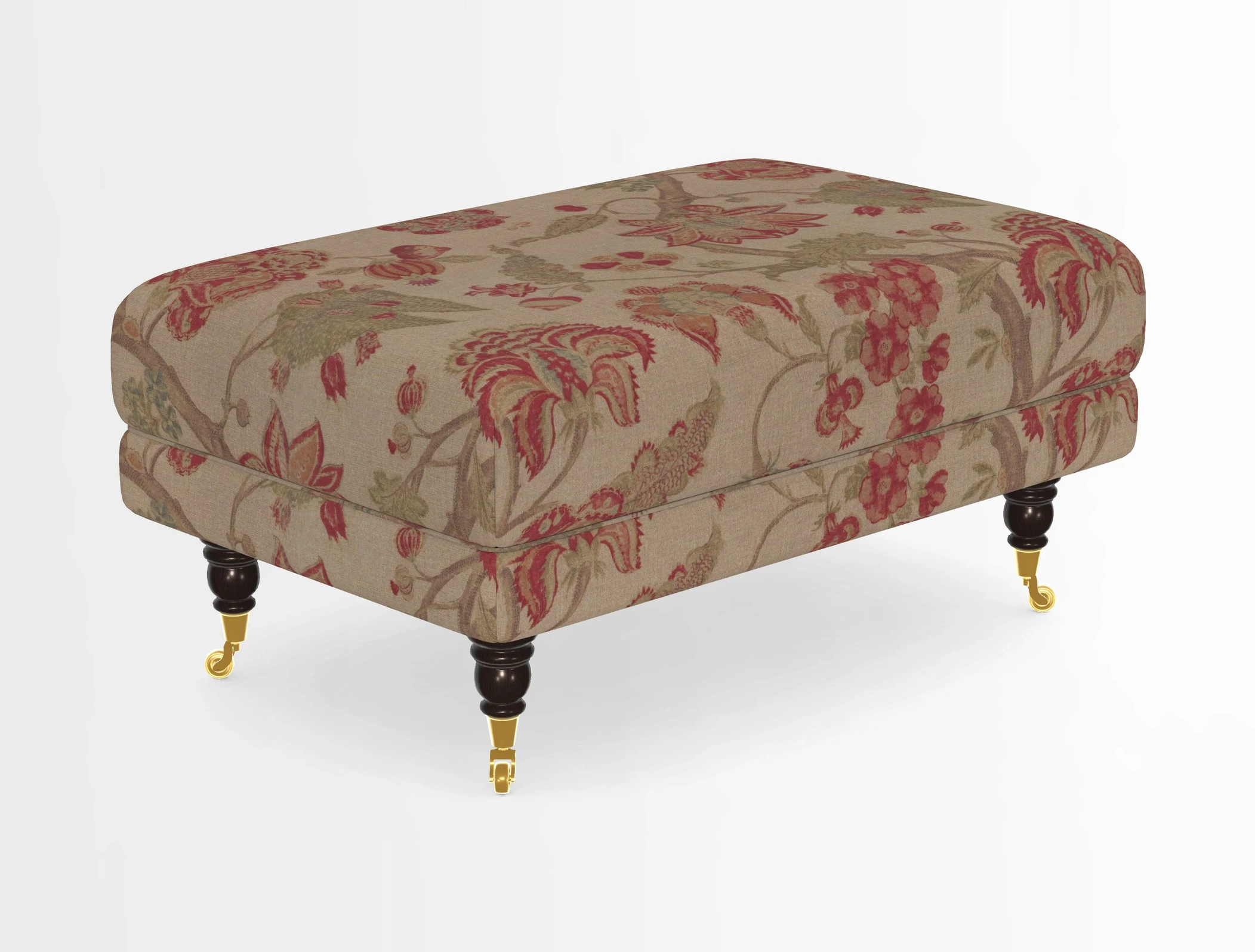 Alwinton Footstool in Osborne & Little Palazzo Pellestrina