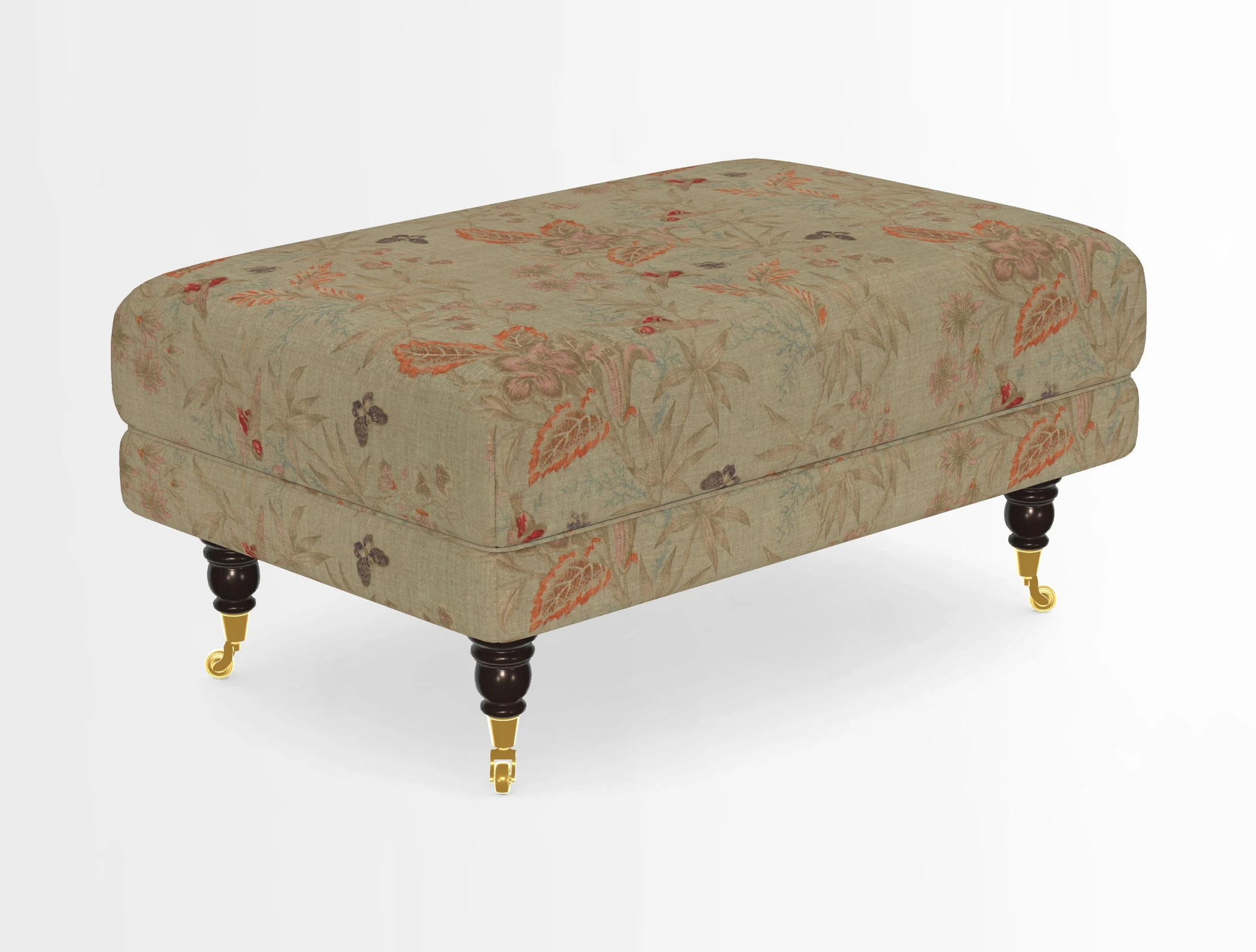 Alwinton Footstool in Osborne & Little Palazzo Pellestrina