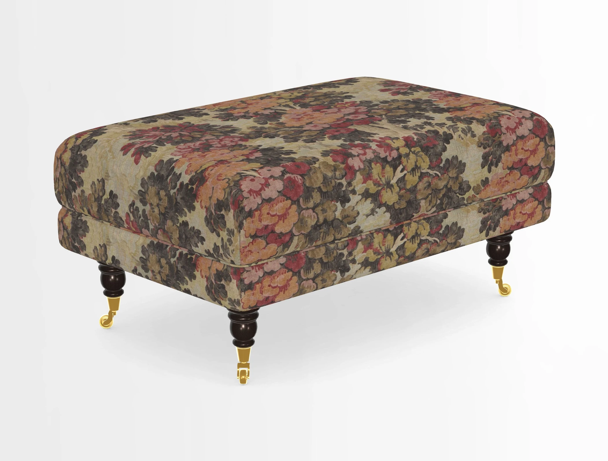 Alwinton Footstool in Osborne & Little Palazzo Pellestrina