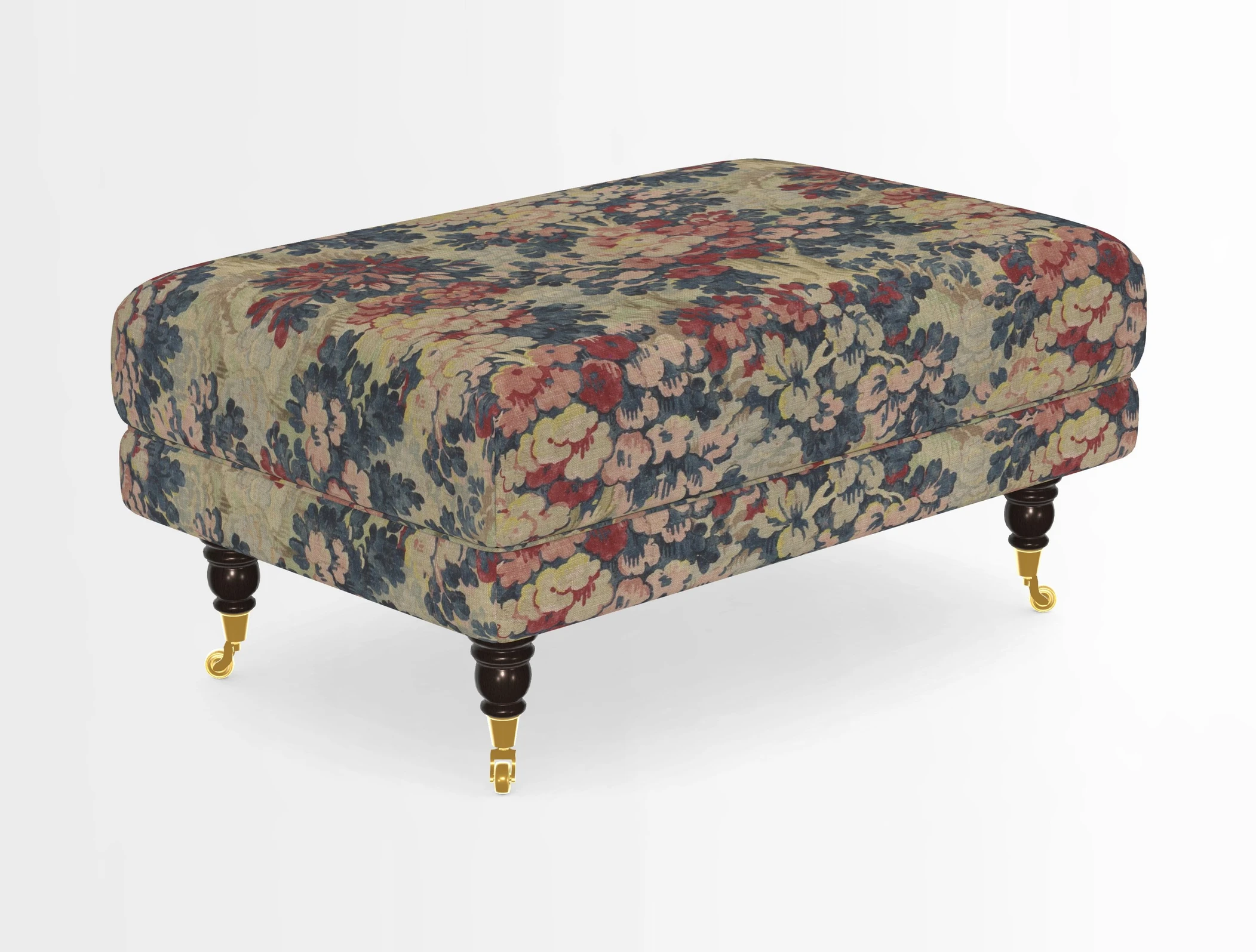 Alwinton Footstool in Osborne & Little Palazzo Pellestrina