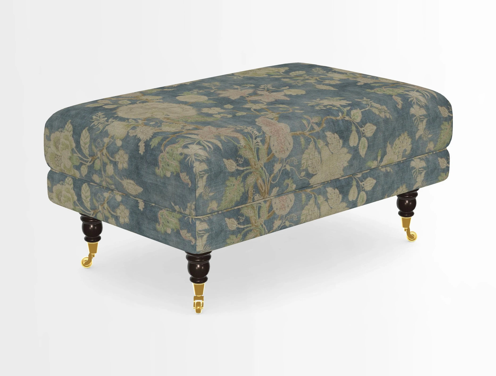 Alwinton Footstool in Osborne & Little Palazzo Pellestrina