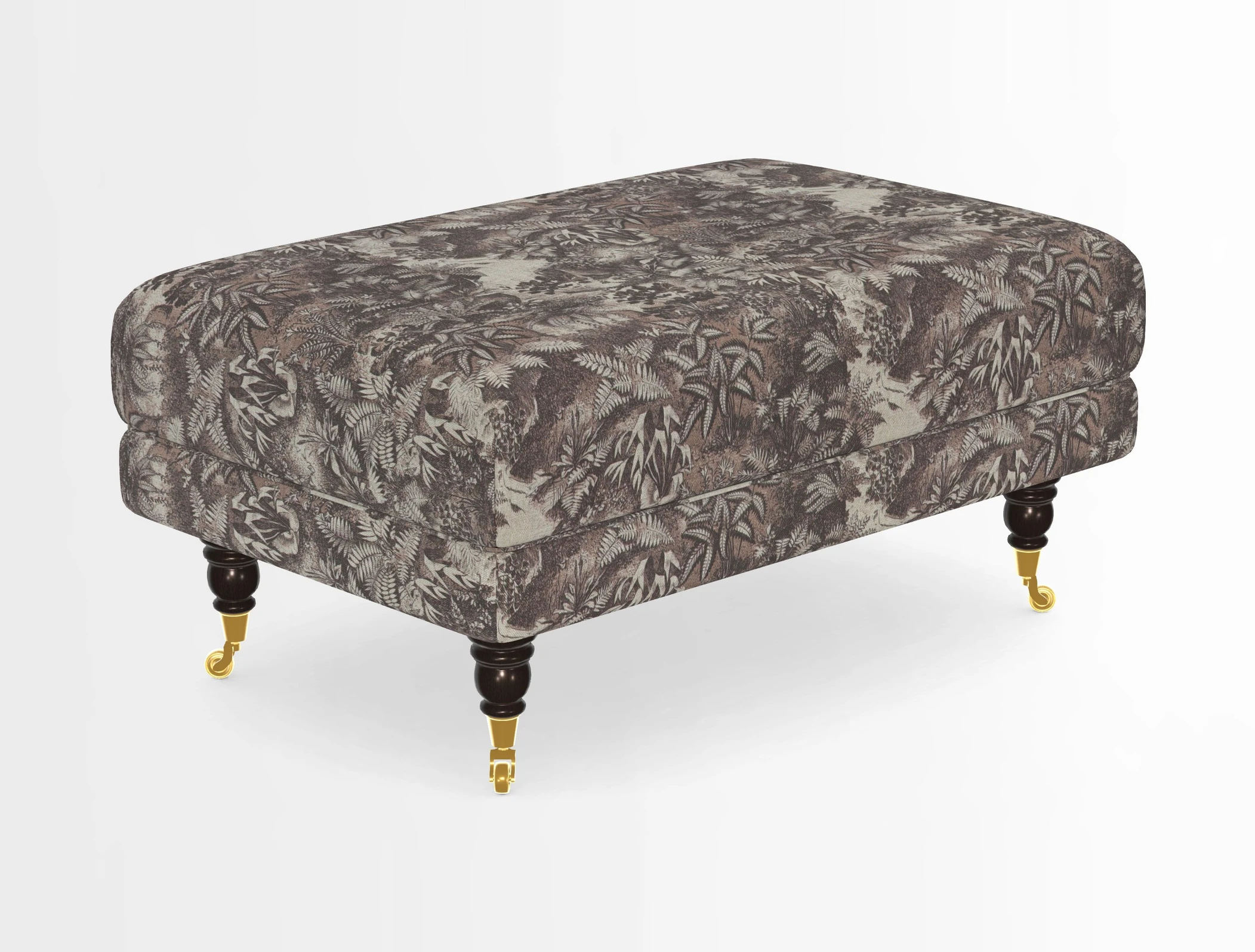 Alwinton Footstool in Osborne & Little Palazzo Pellestrina