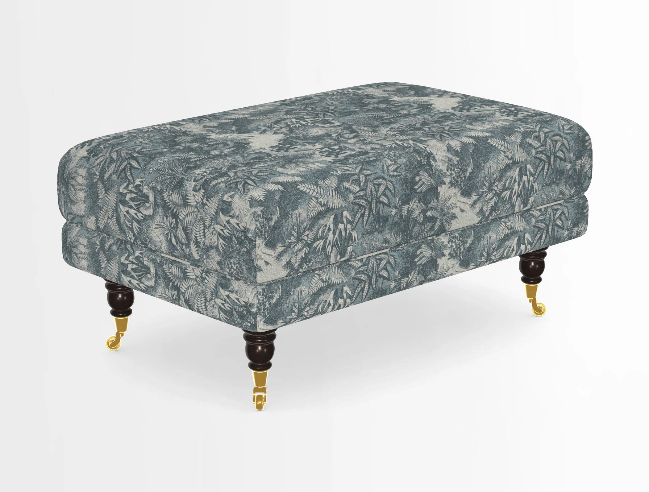 Alwinton Footstool in Osborne & Little Palazzo Pellestrina