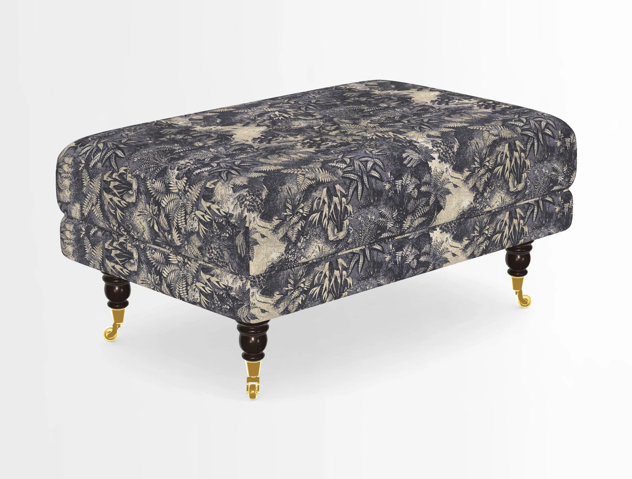 Alwinton Footstool in Osborne & Little Palazzo Pellestrina