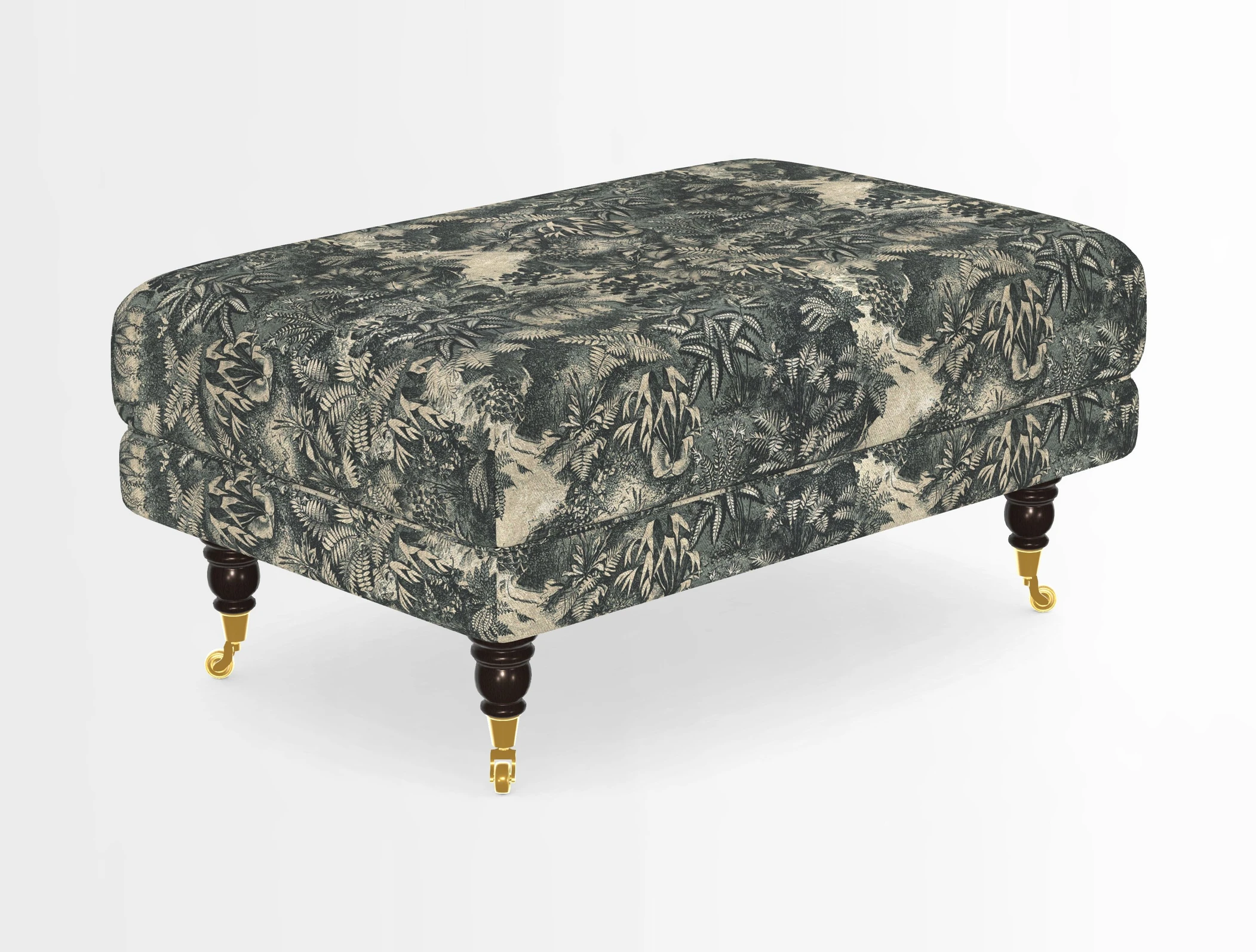 Alwinton Footstool in Osborne & Little Palazzo Pellestrina