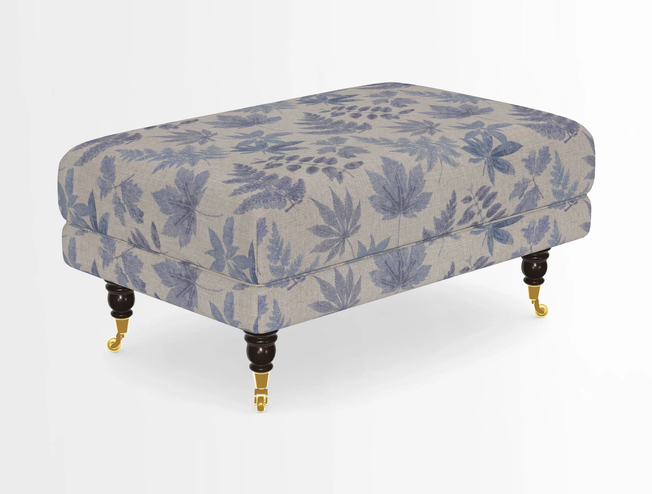 Alwinton Footstool in Osborne & Little Palazzo Pellestrina