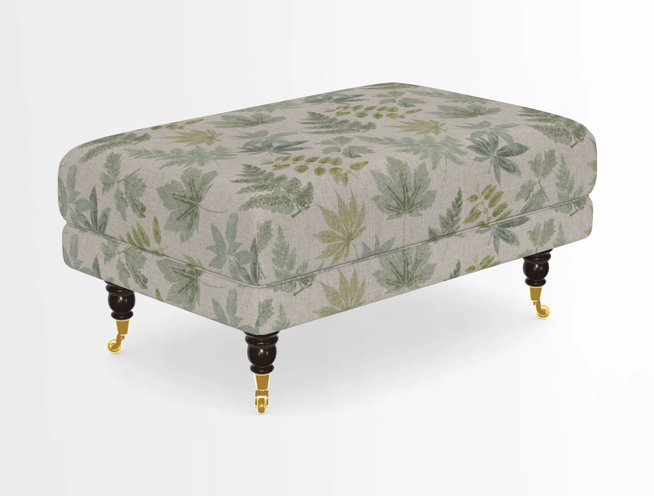 Alwinton Footstool in Osborne & Little Palazzo Pellestrina