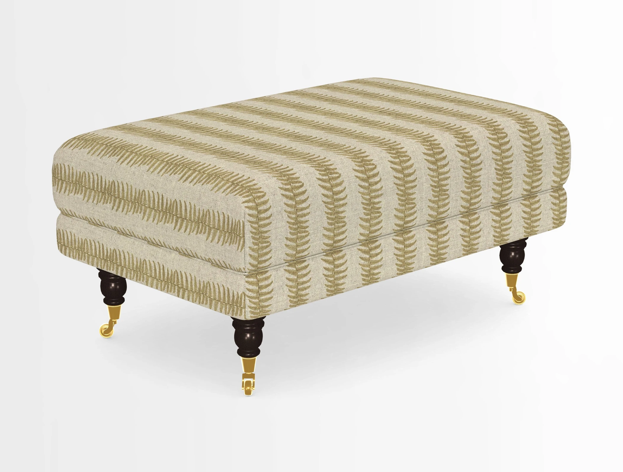 Alwinton Footstool in Osborne & Little Palazzo Pellestrina