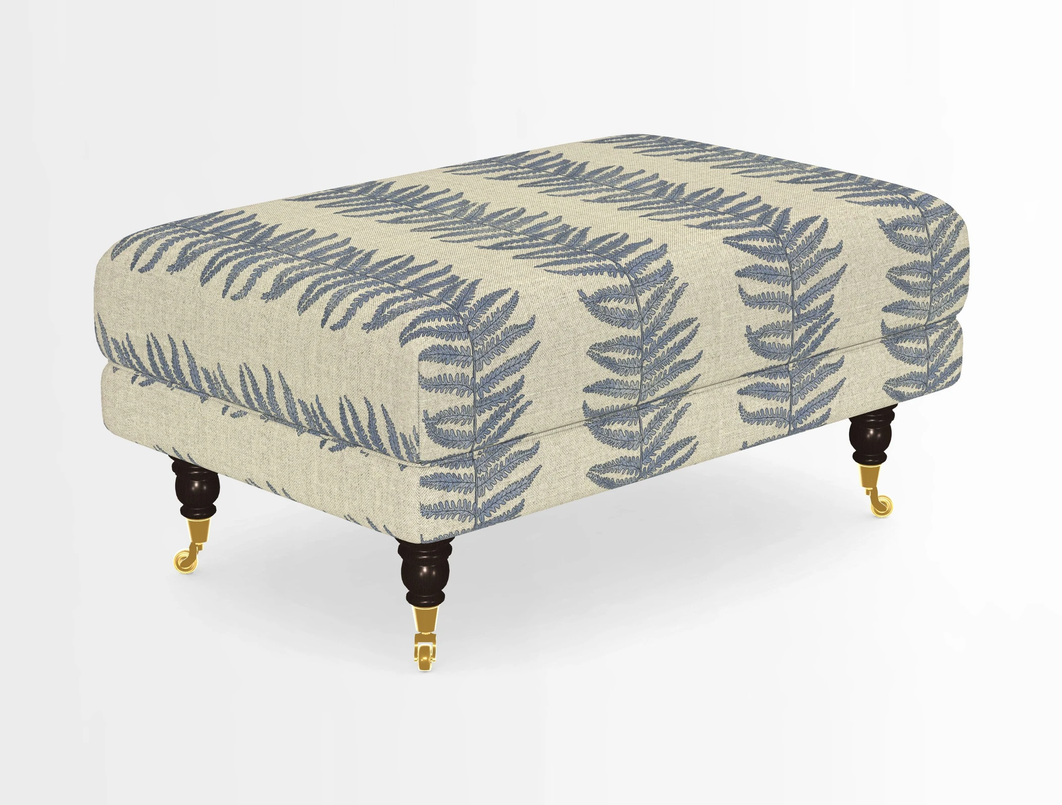 Alwinton Footstool in Osborne & Little Palazzo Pellestrina