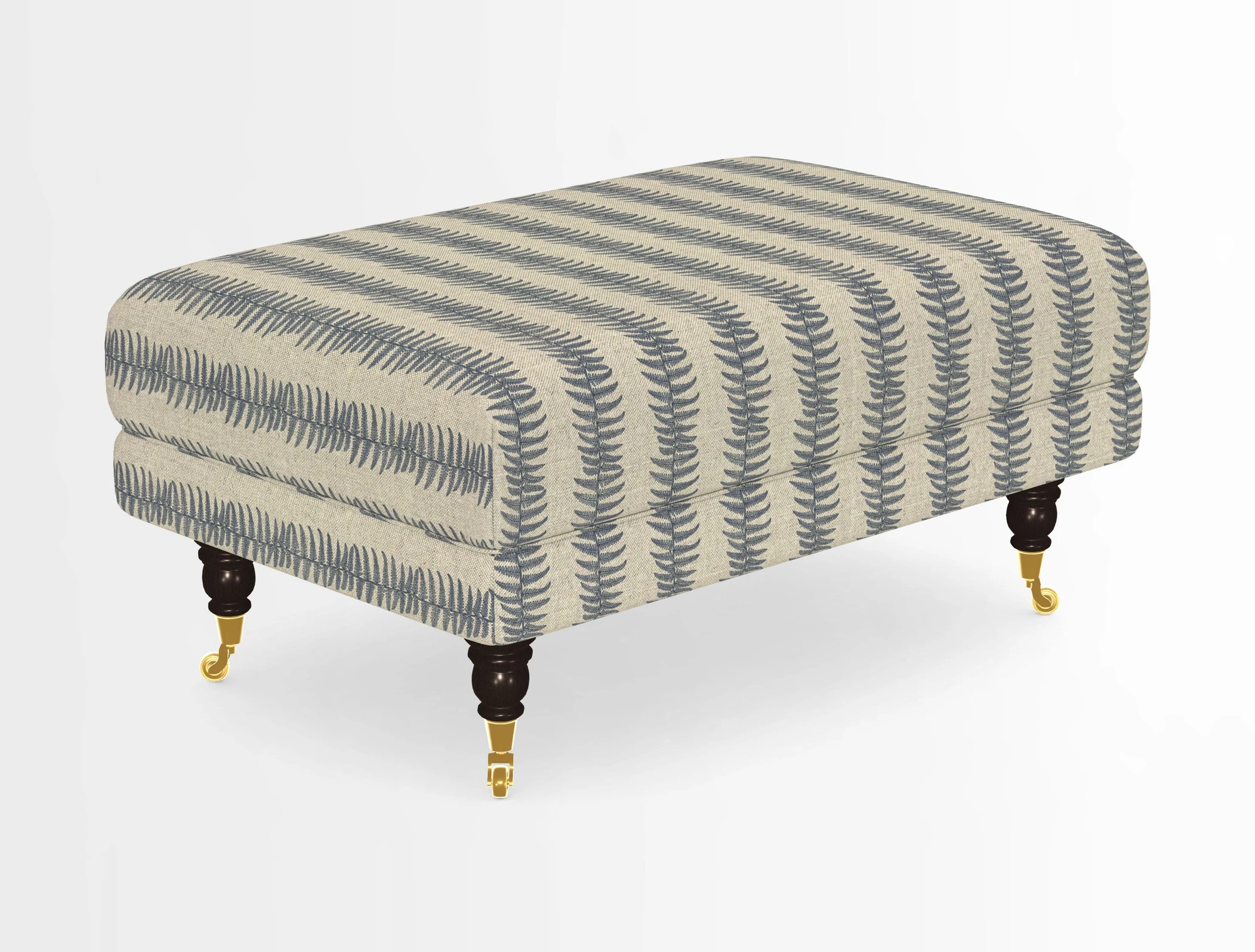 Alwinton Footstool in Osborne & Little Palazzo Pellestrina