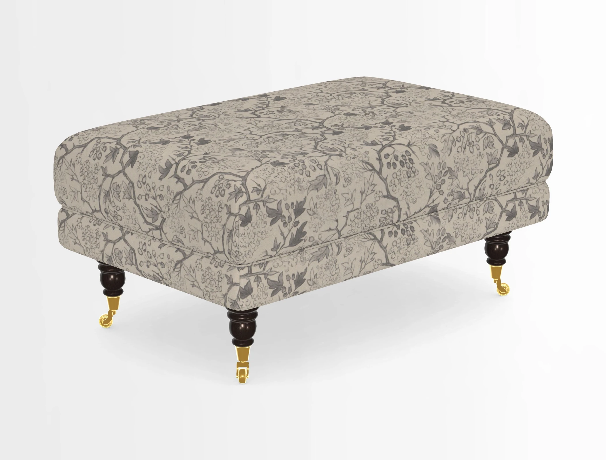 Alwinton Footstool in Osborne & Little Palazzo Pellestrina