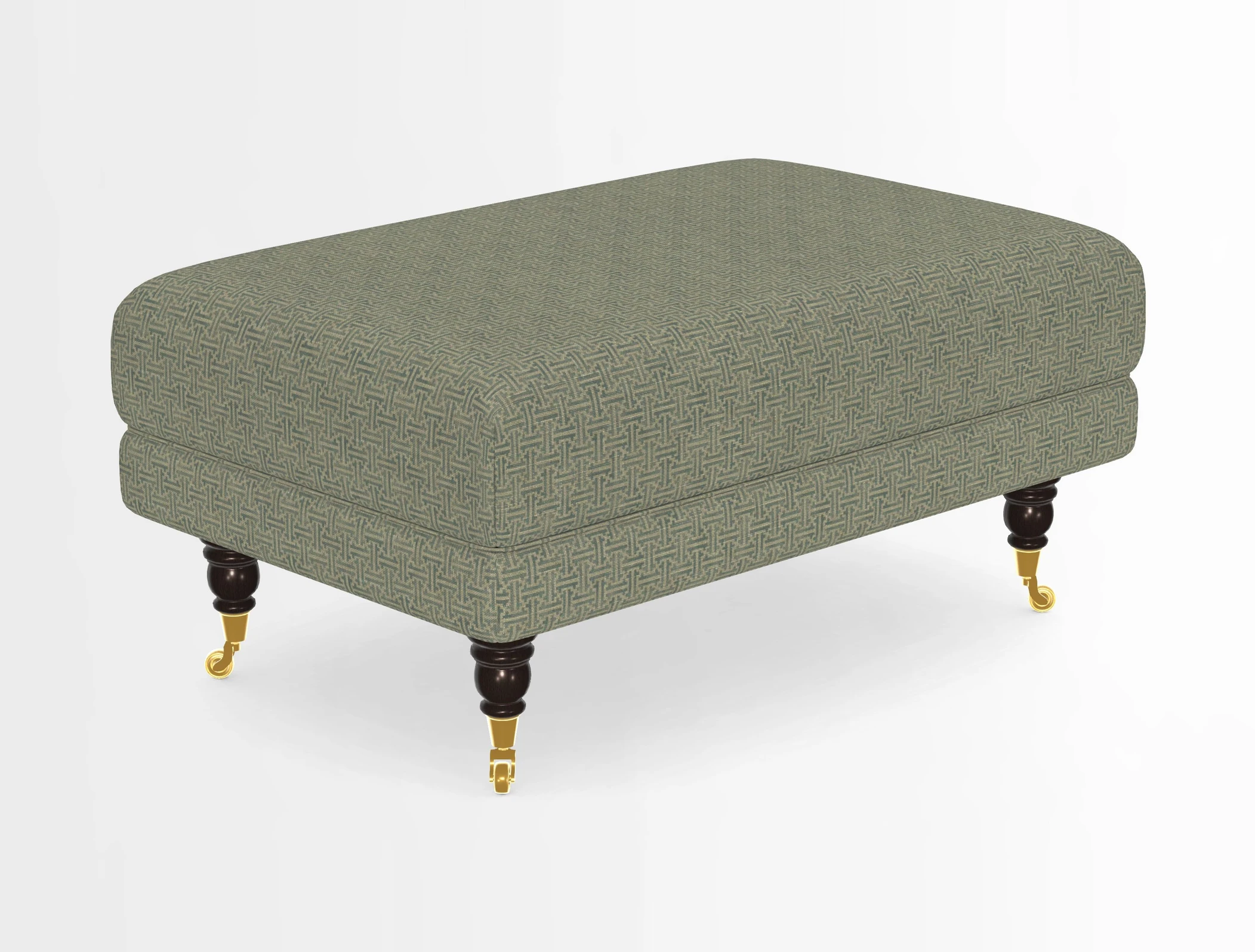 Alwinton Footstool in Osborne & Little Palazzo Pellestrina