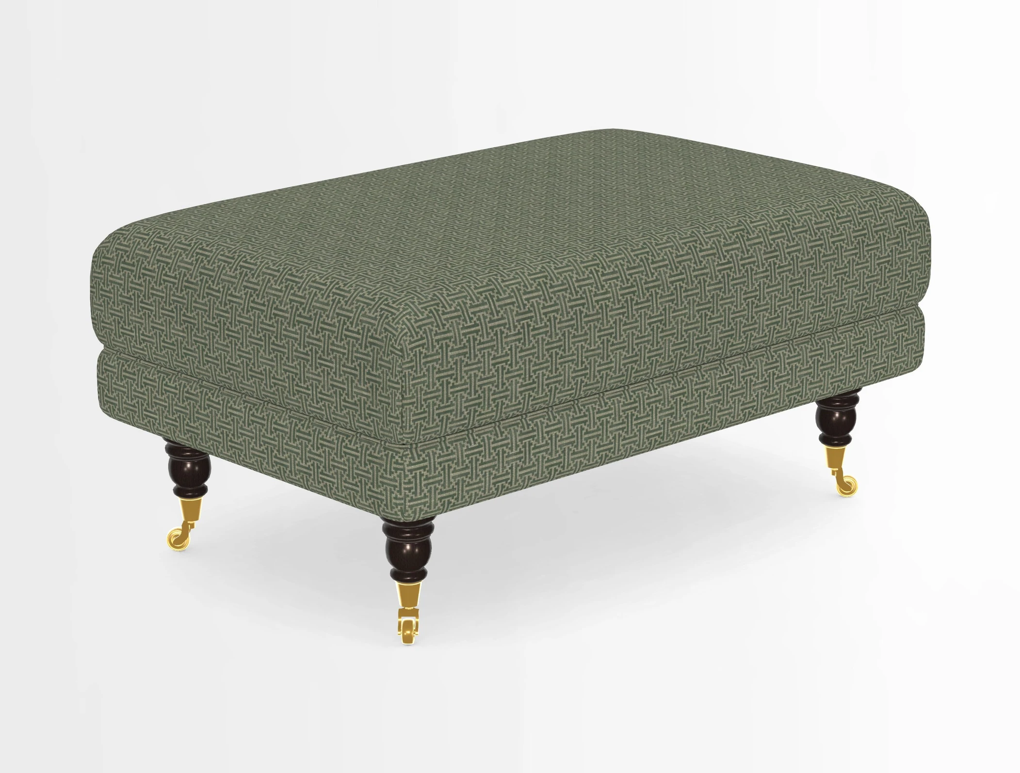Alwinton Footstool in Osborne & Little Palazzo Pellestrina