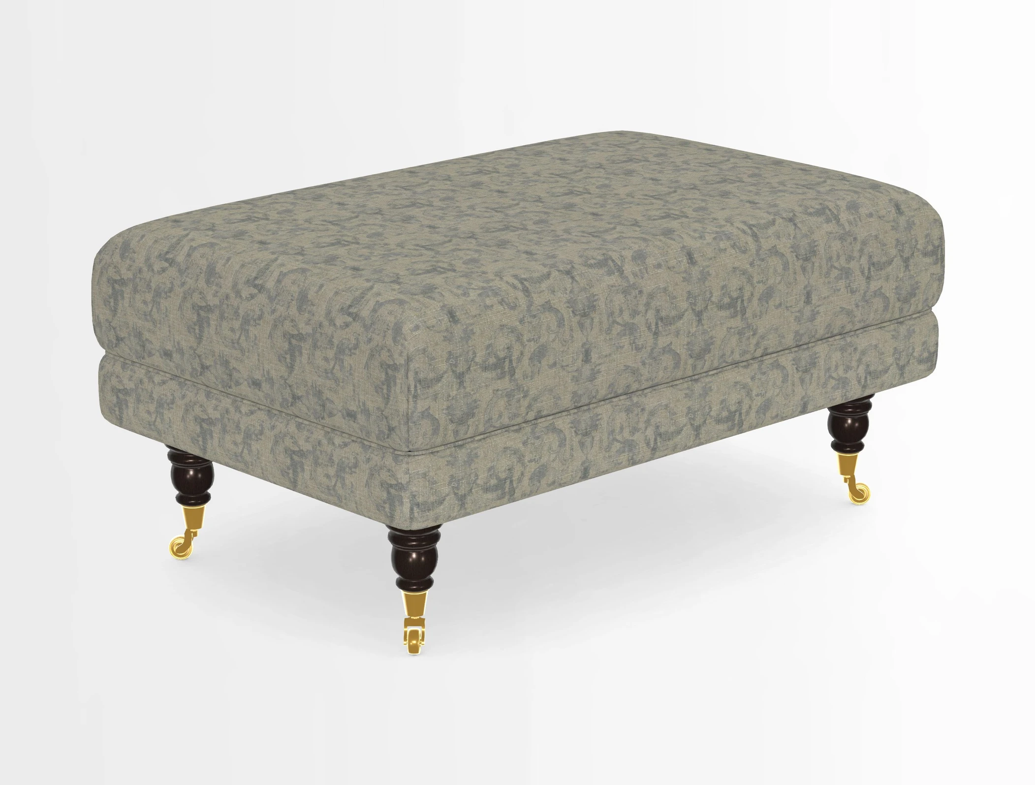 Alwinton Footstool in Osborne & Little Palazzo Pellestrina