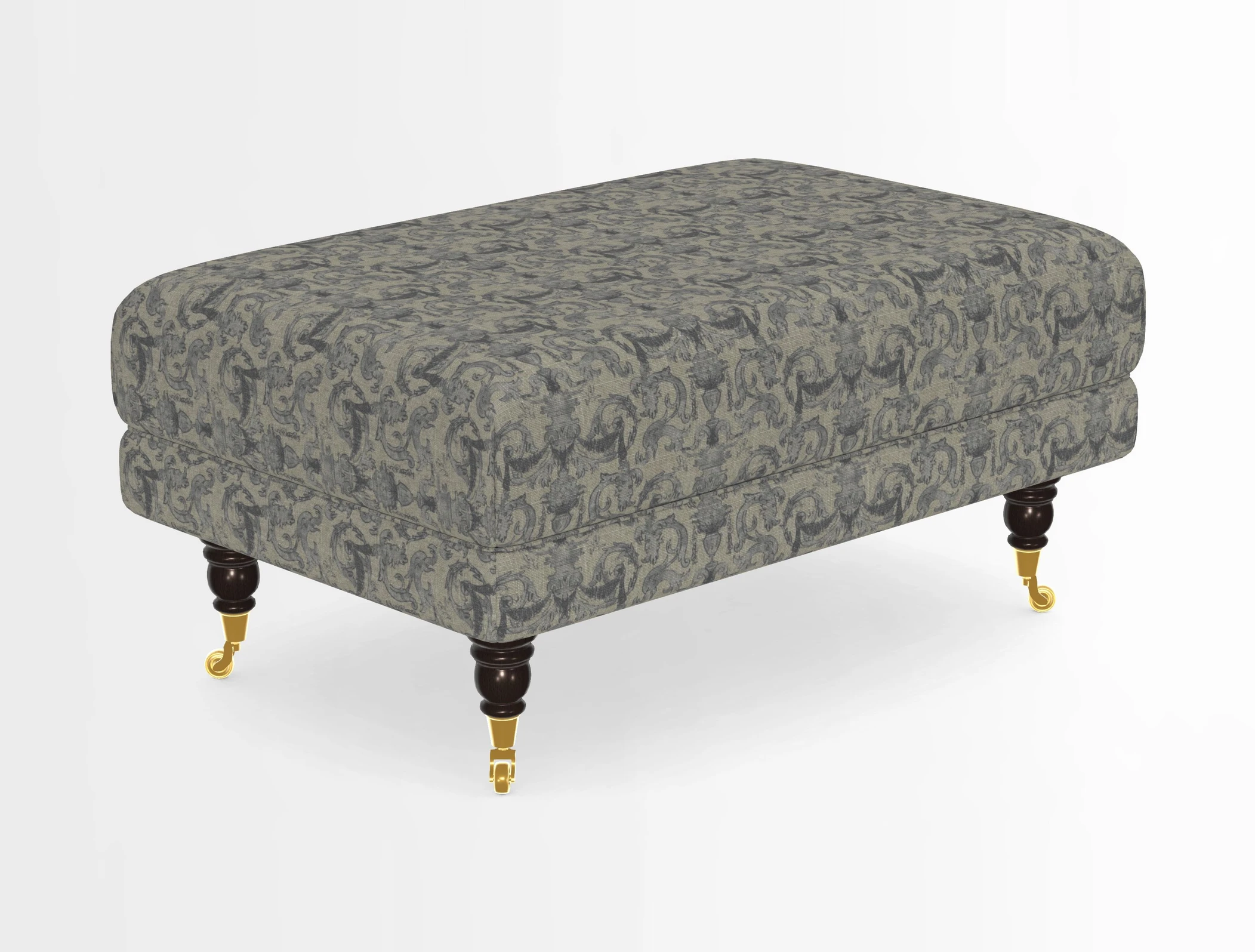 Alwinton Footstool in Osborne & Little Palazzo Pellestrina
