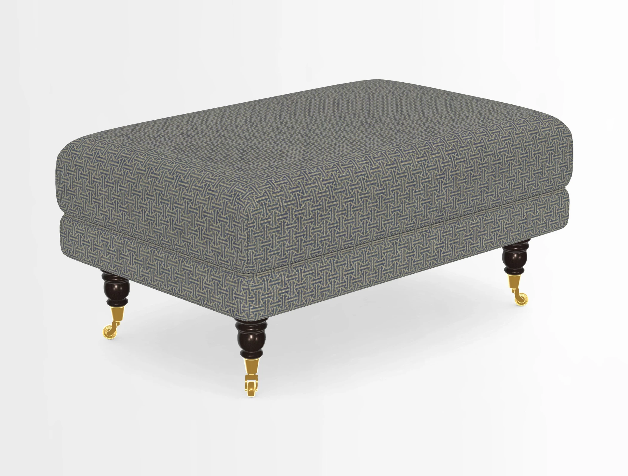 Alwinton Footstool in Osborne & Little Palazzo Pellestrina