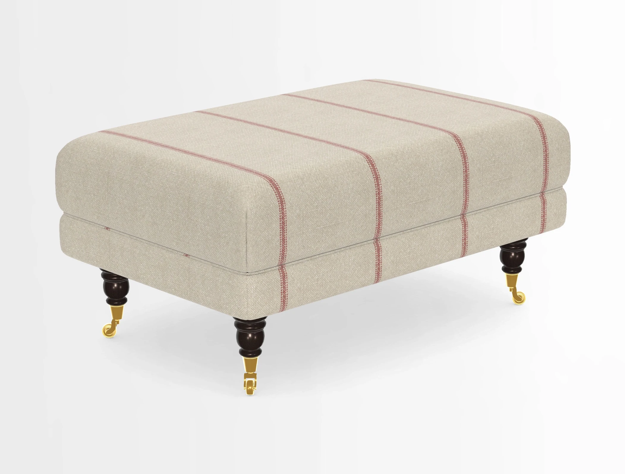 Alwinton Footstool in Osborne & Little Palazzo Pellestrina