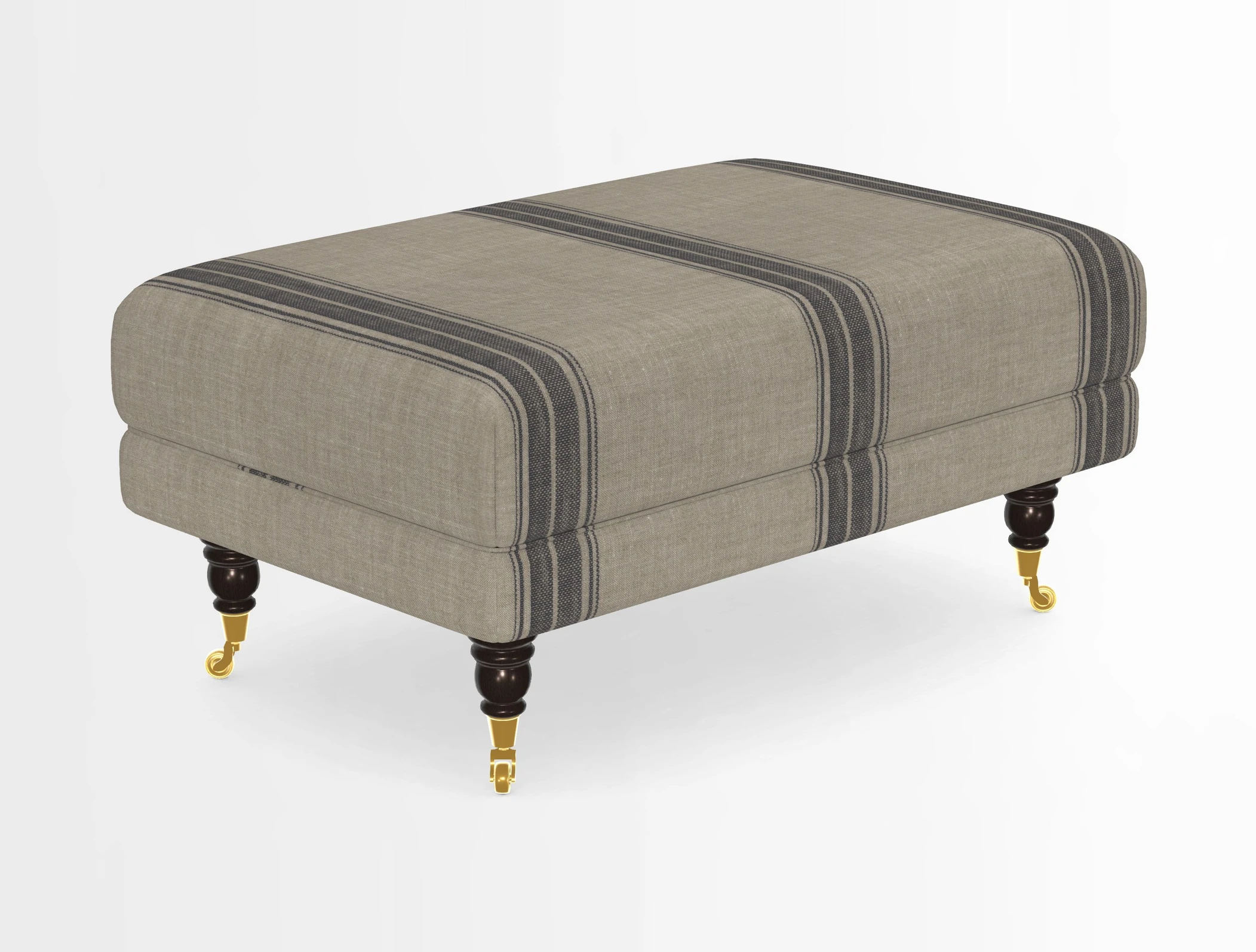 Alwinton Footstool in Osborne & Little Palazzo Pellestrina