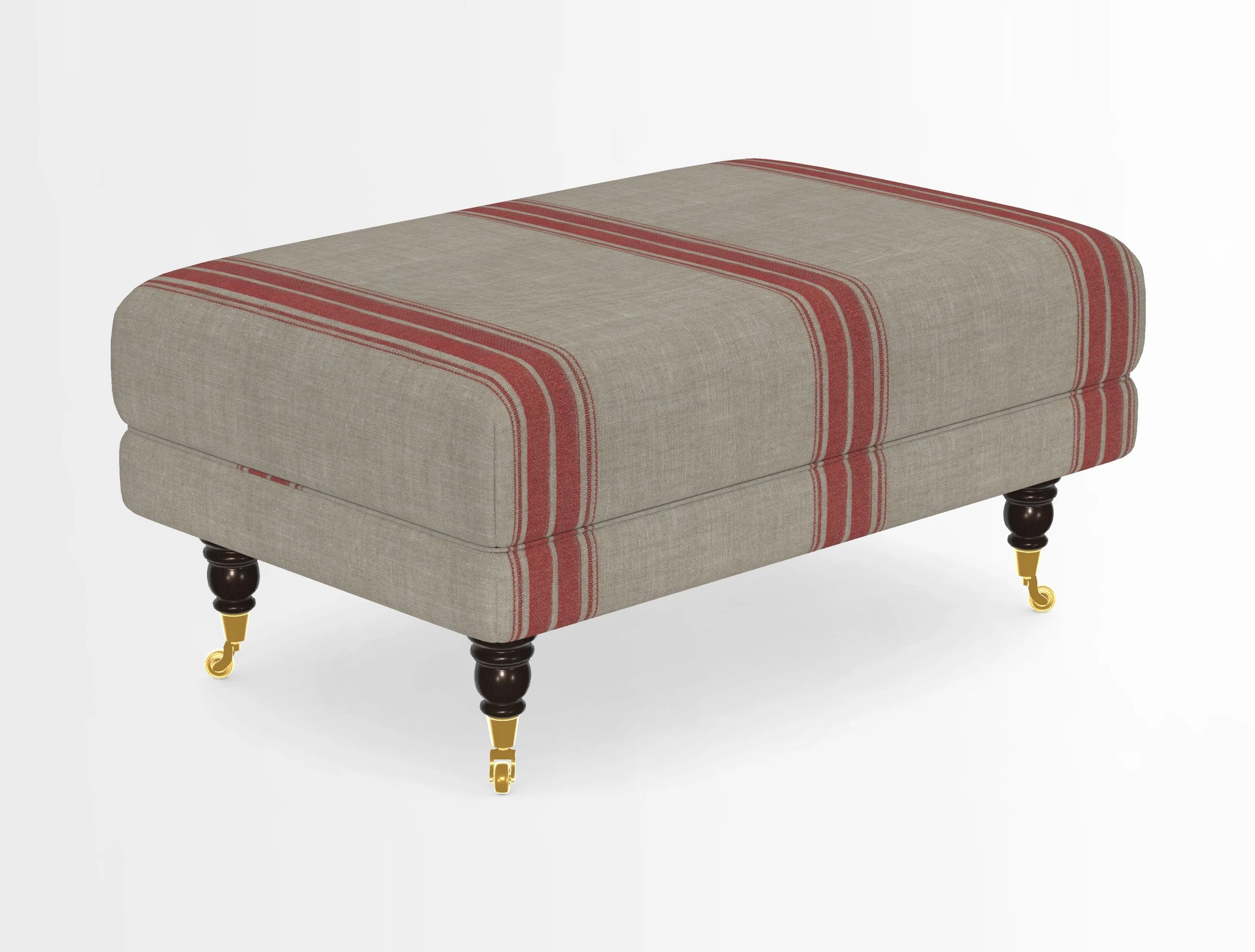 Alwinton Footstool in Osborne & Little Palazzo Pellestrina